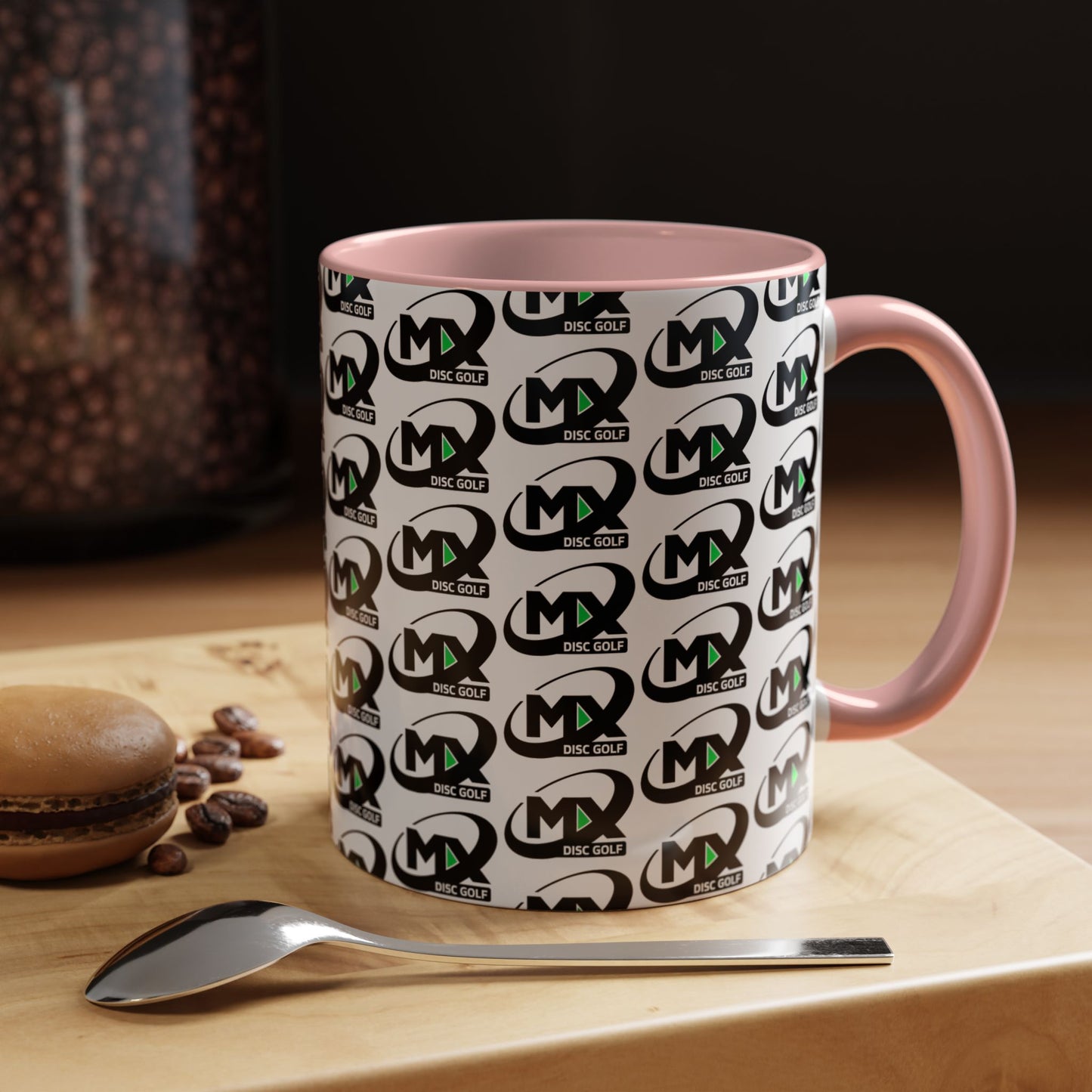 Coffee Mug MX disc golf logo