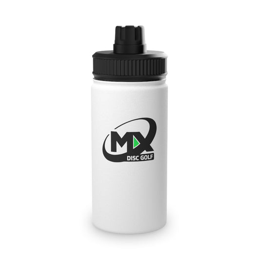 Stainless Steel Water Bottle - MX disc golf logo