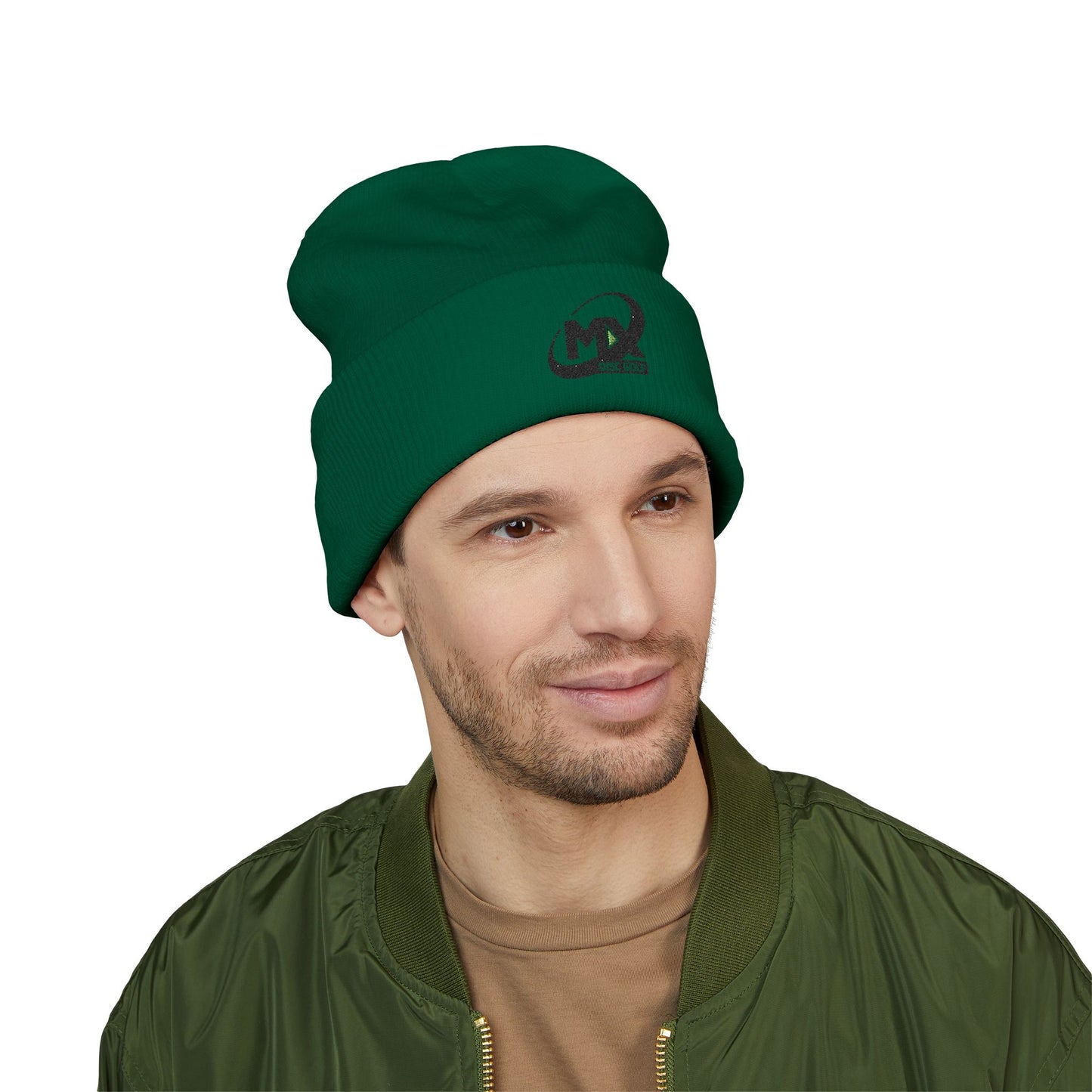 Embroidered Beanie Hat - MX disc golf logo