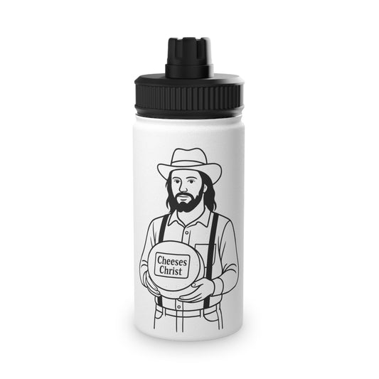 Stainless Steel Water Bottle - Cheeses Christ