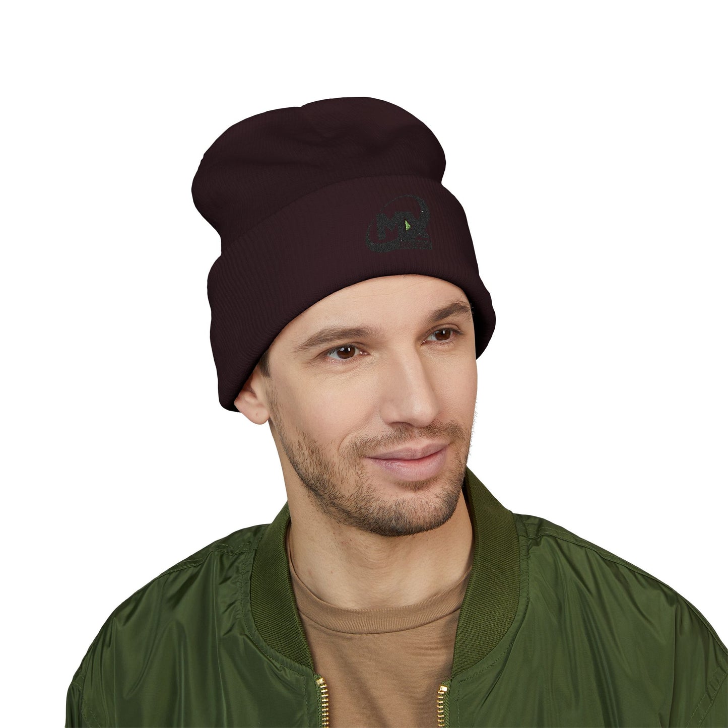 Embroidered Beanie Hat - MX disc golf logo