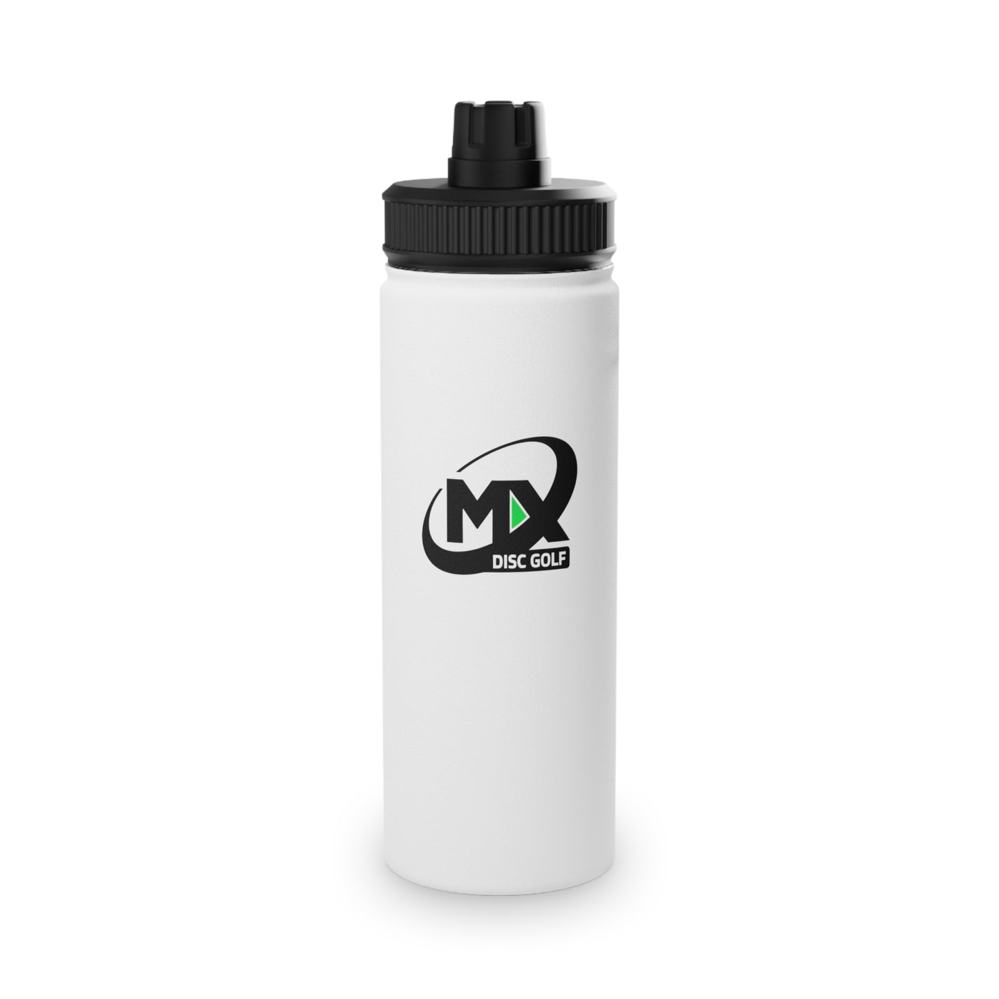 Stainless Steel Water Bottle - MX disc golf logo
