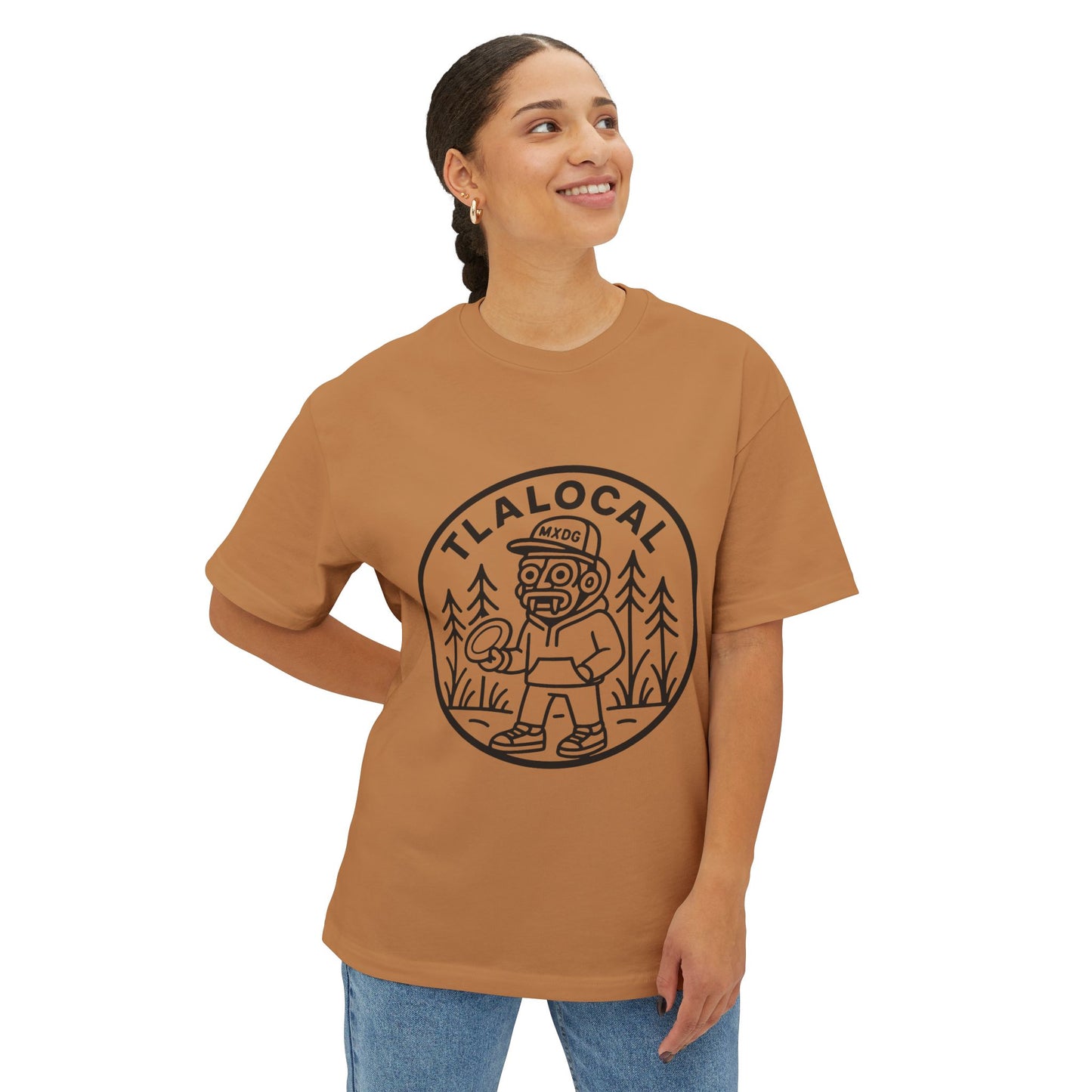 TLALOCAL - Unisex Oversized Cotton T-shirt
