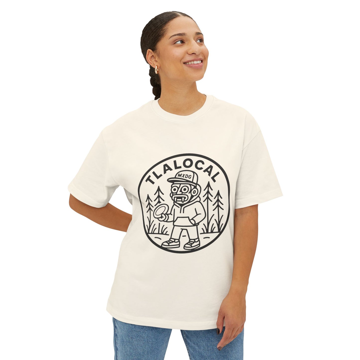 TLALOCAL - Unisex Oversized Cotton T-shirt