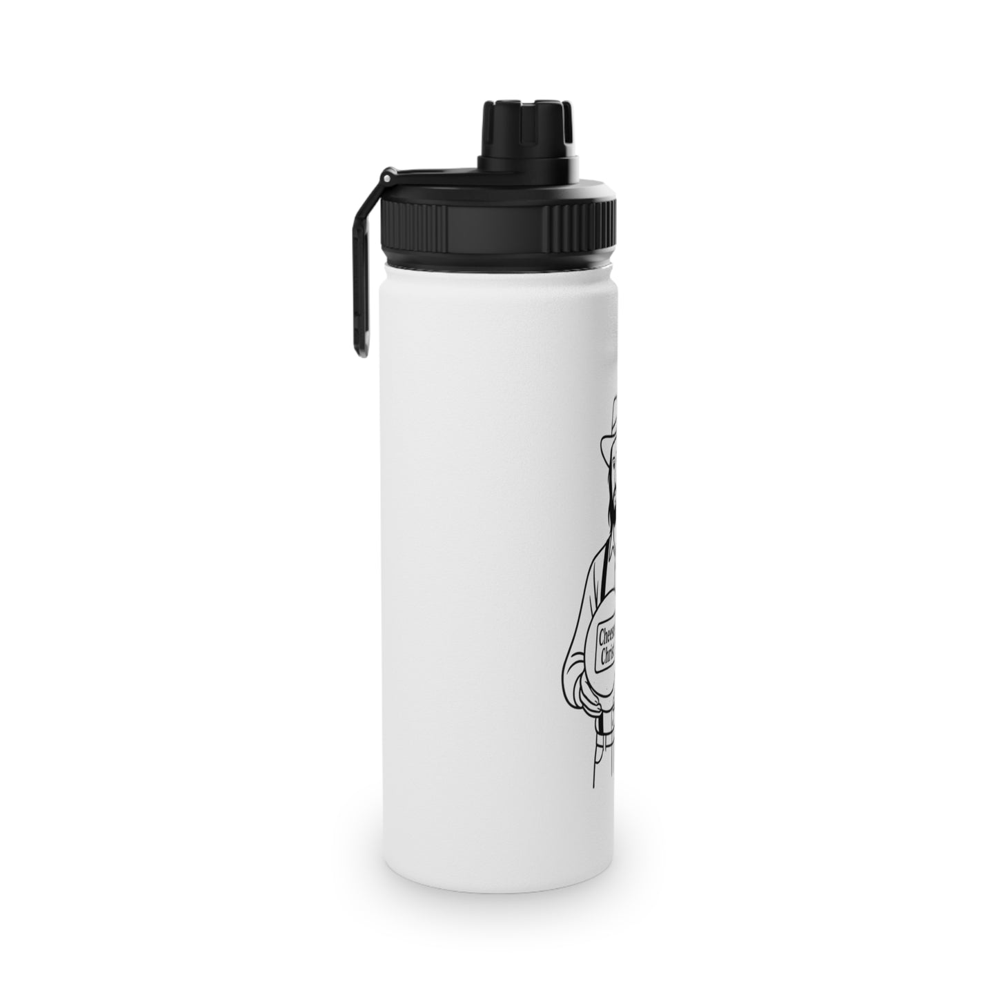 Stainless Steel Water Bottle - Cheeses Christ