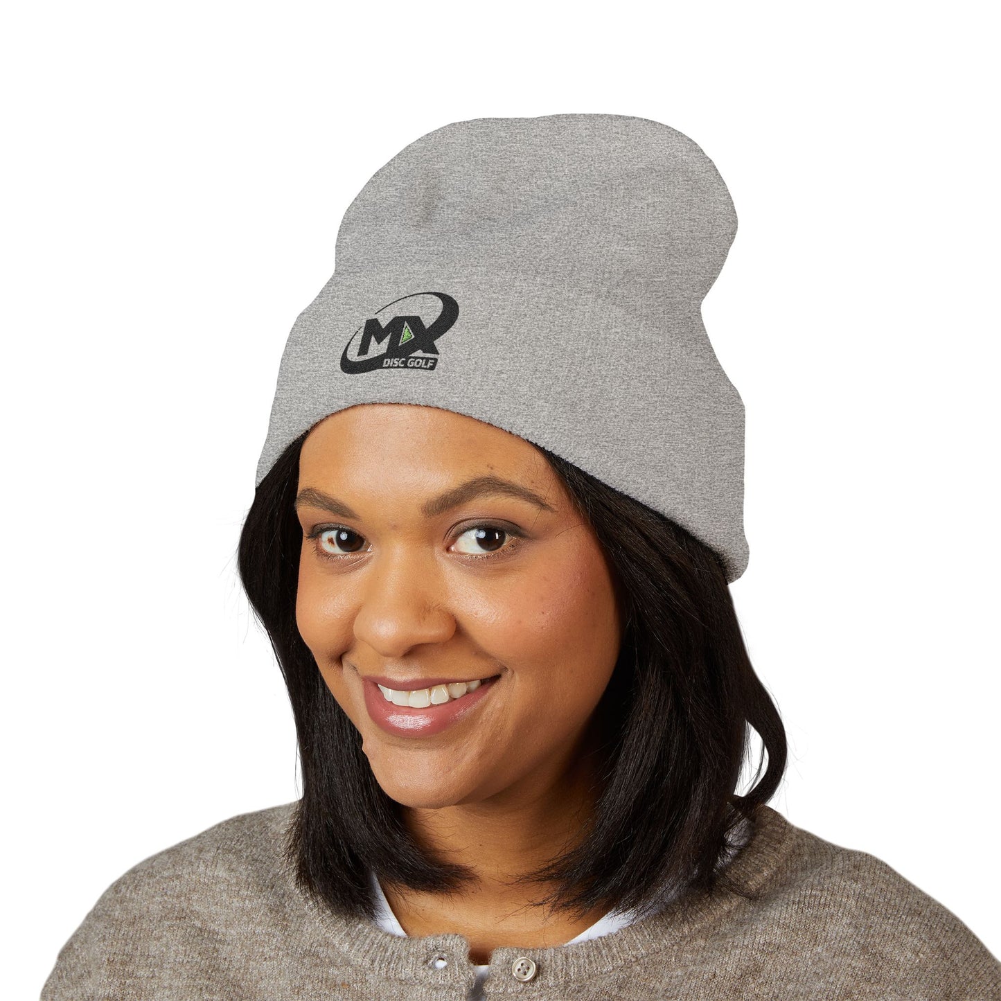Embroidered Beanie Hat - MX disc golf logo