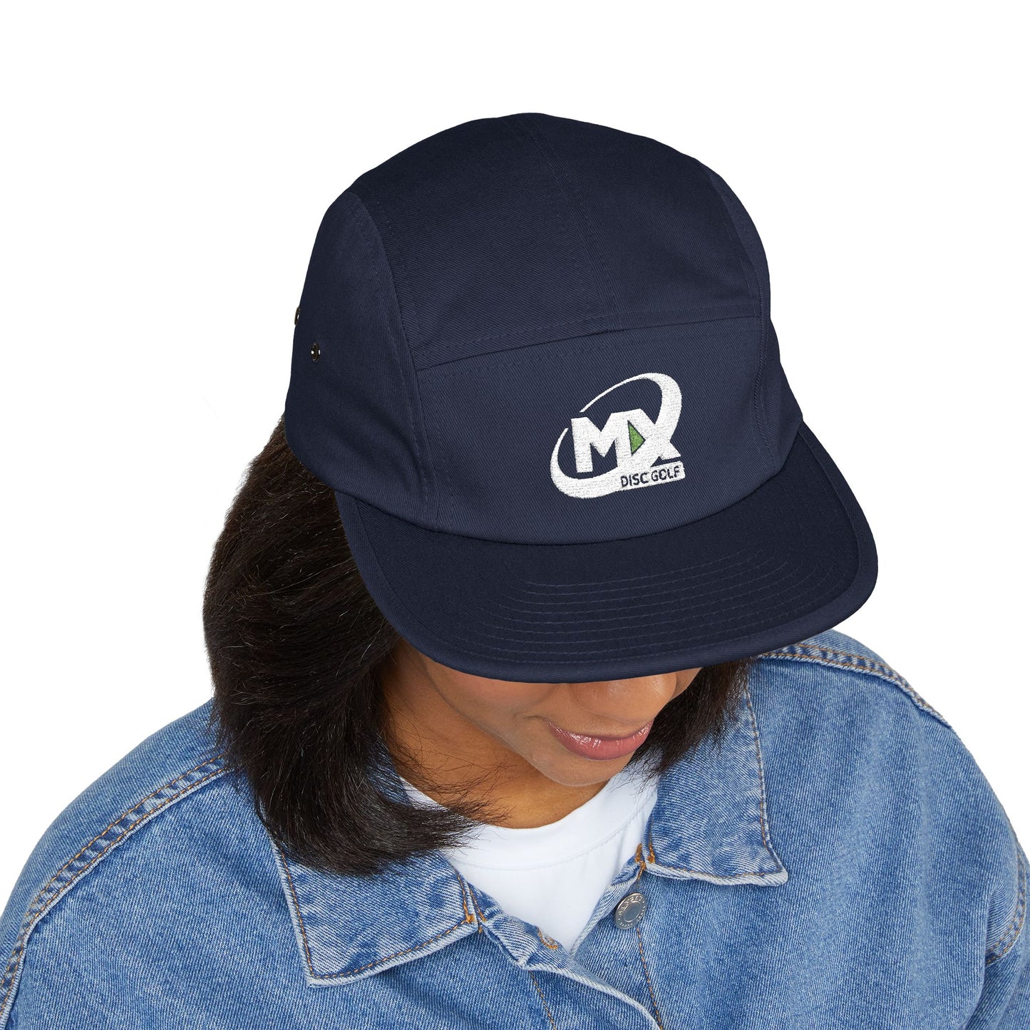 Casual Hat mx disc golf white logo