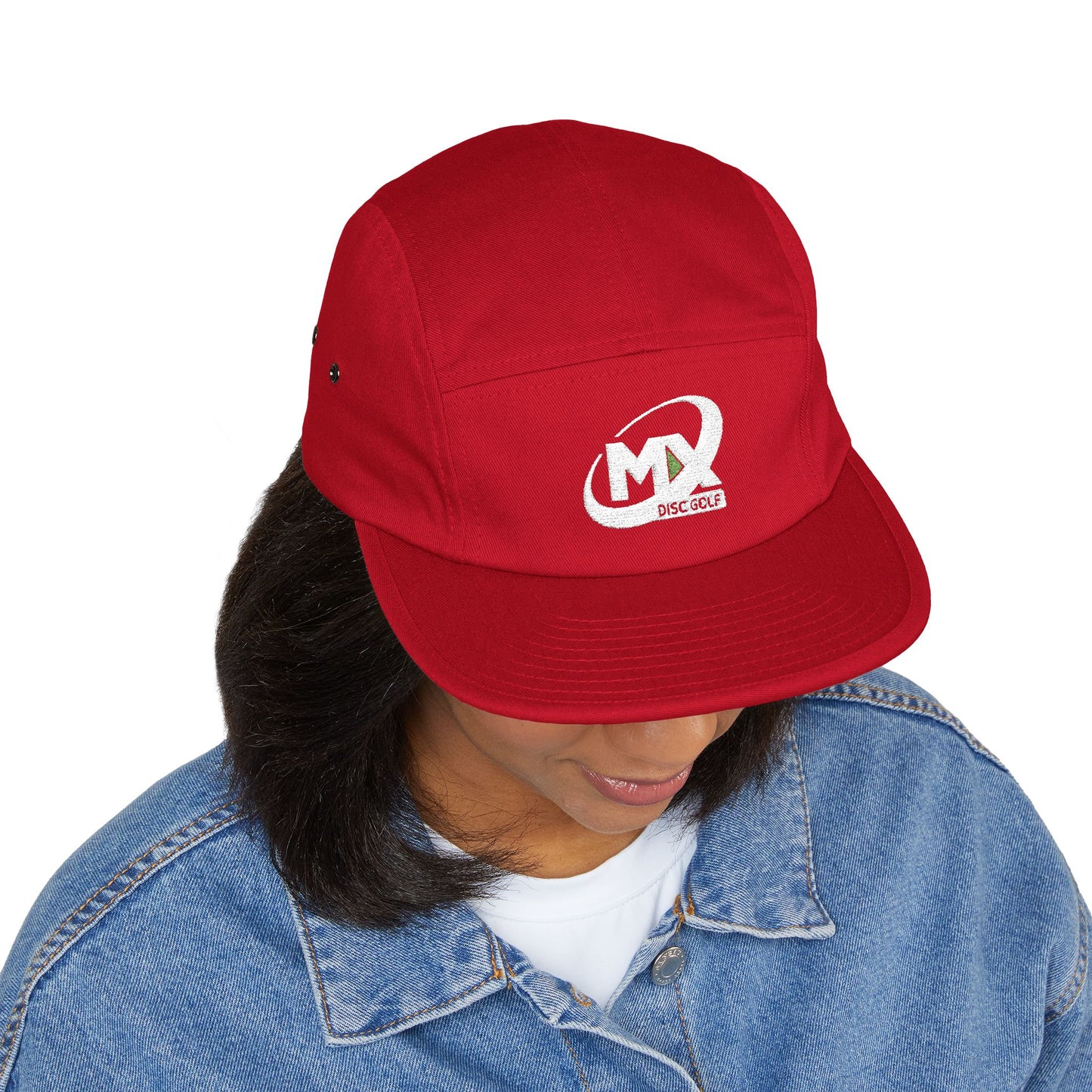 Casual Hat mx disc golf white logo