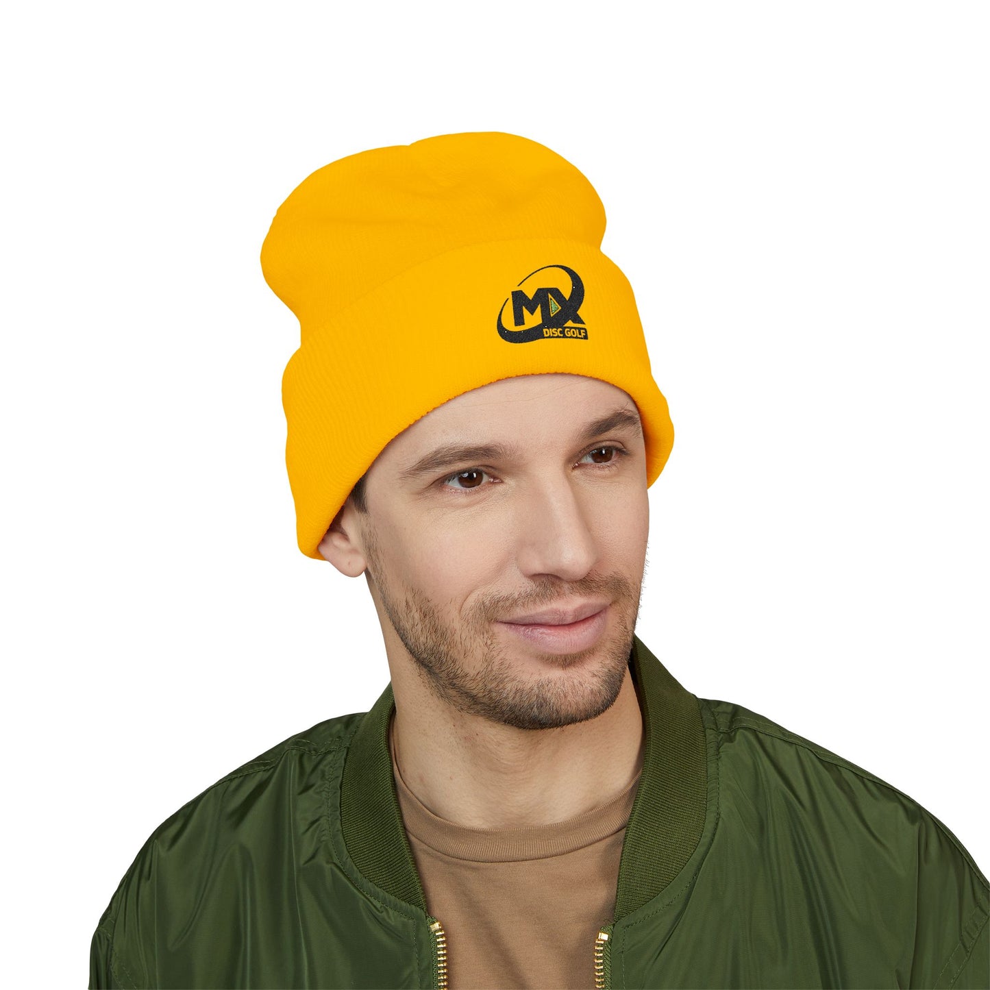 Embroidered Beanie Hat - MX disc golf logo