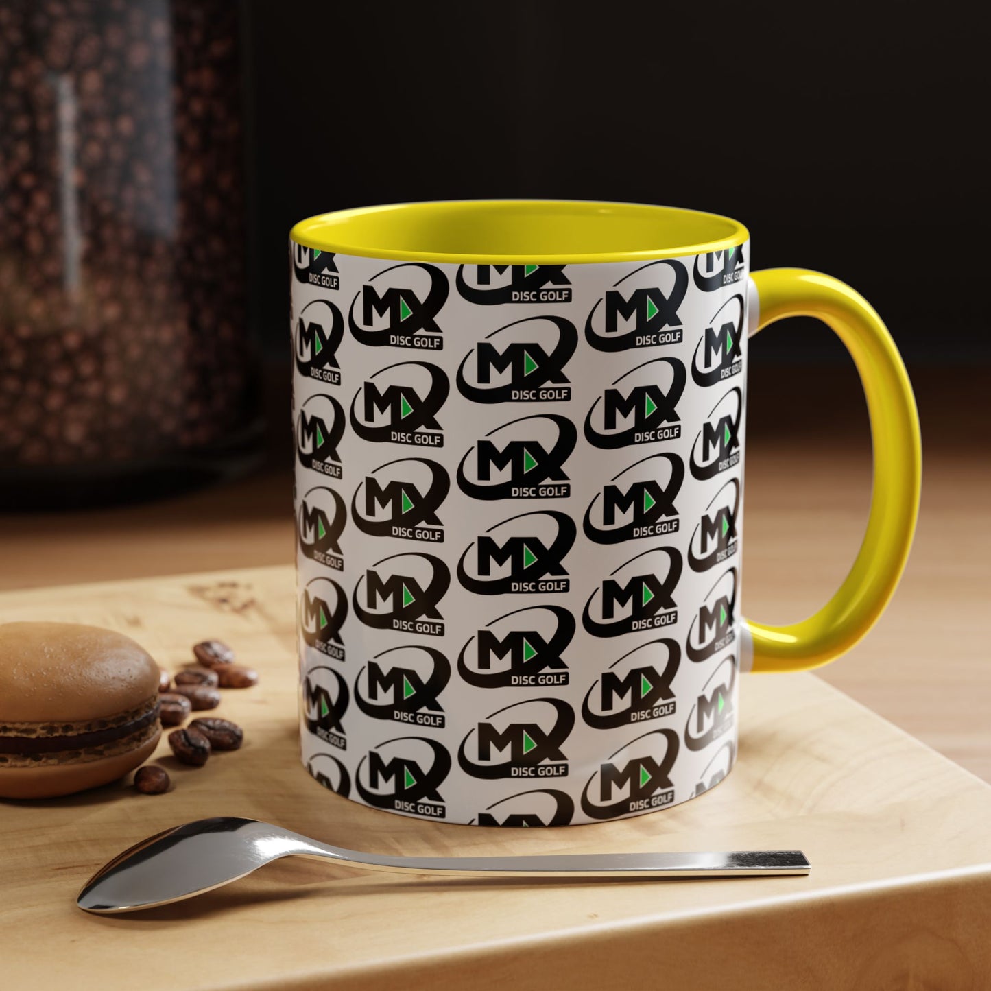 Coffee Mug MX disc golf logo