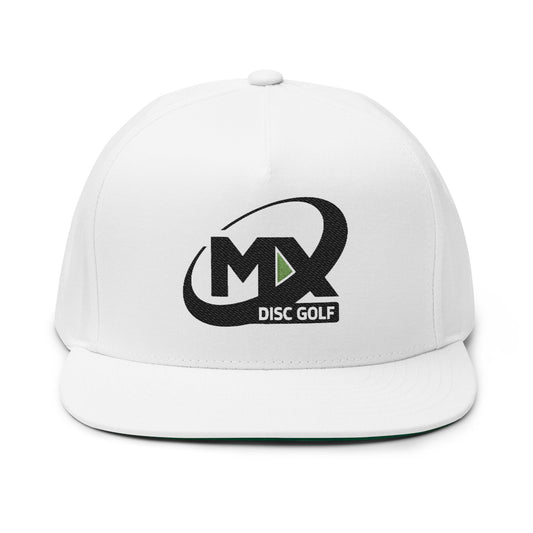 Flat Bill Cap - Embroidered Logo MX Disc Golf