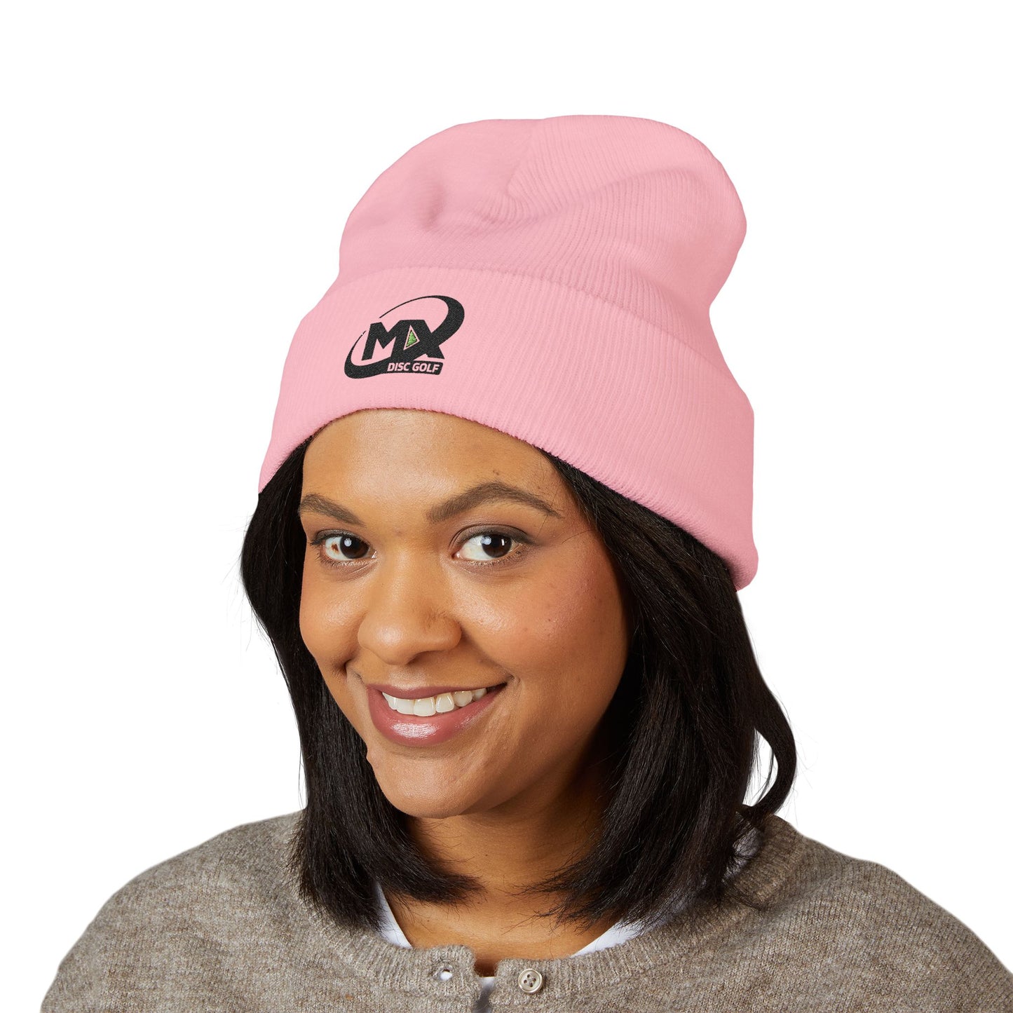 Embroidered Beanie Hat - MX disc golf logo