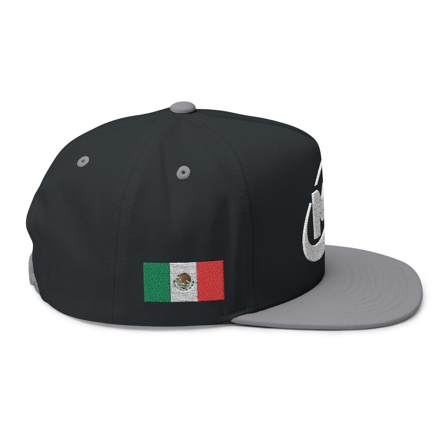Flat Bill Cap - Embroidered MX Disc Golf withe logo + Mexican flag
