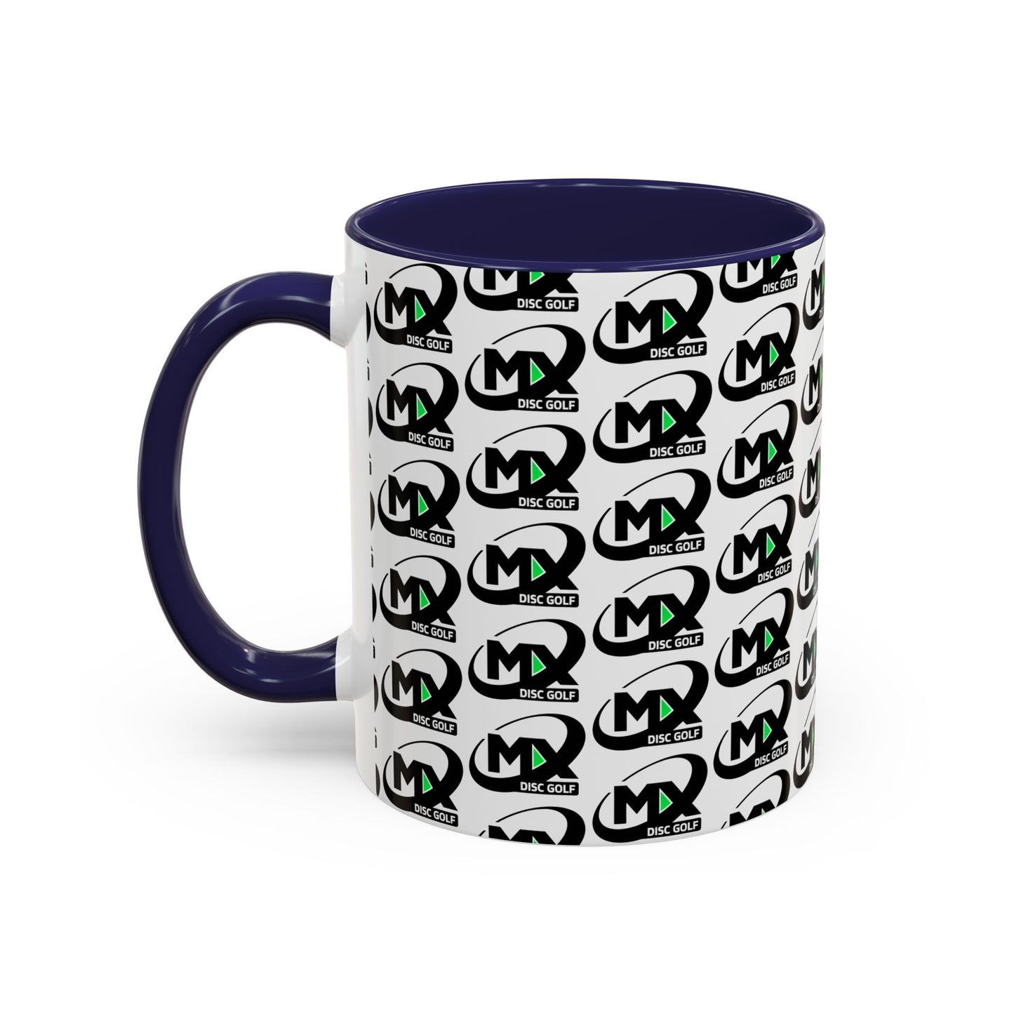 Coffee Mug MX disc golf logo