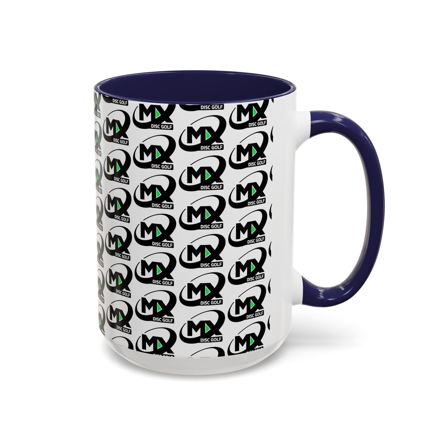 Coffee Mug MX disc golf logo
