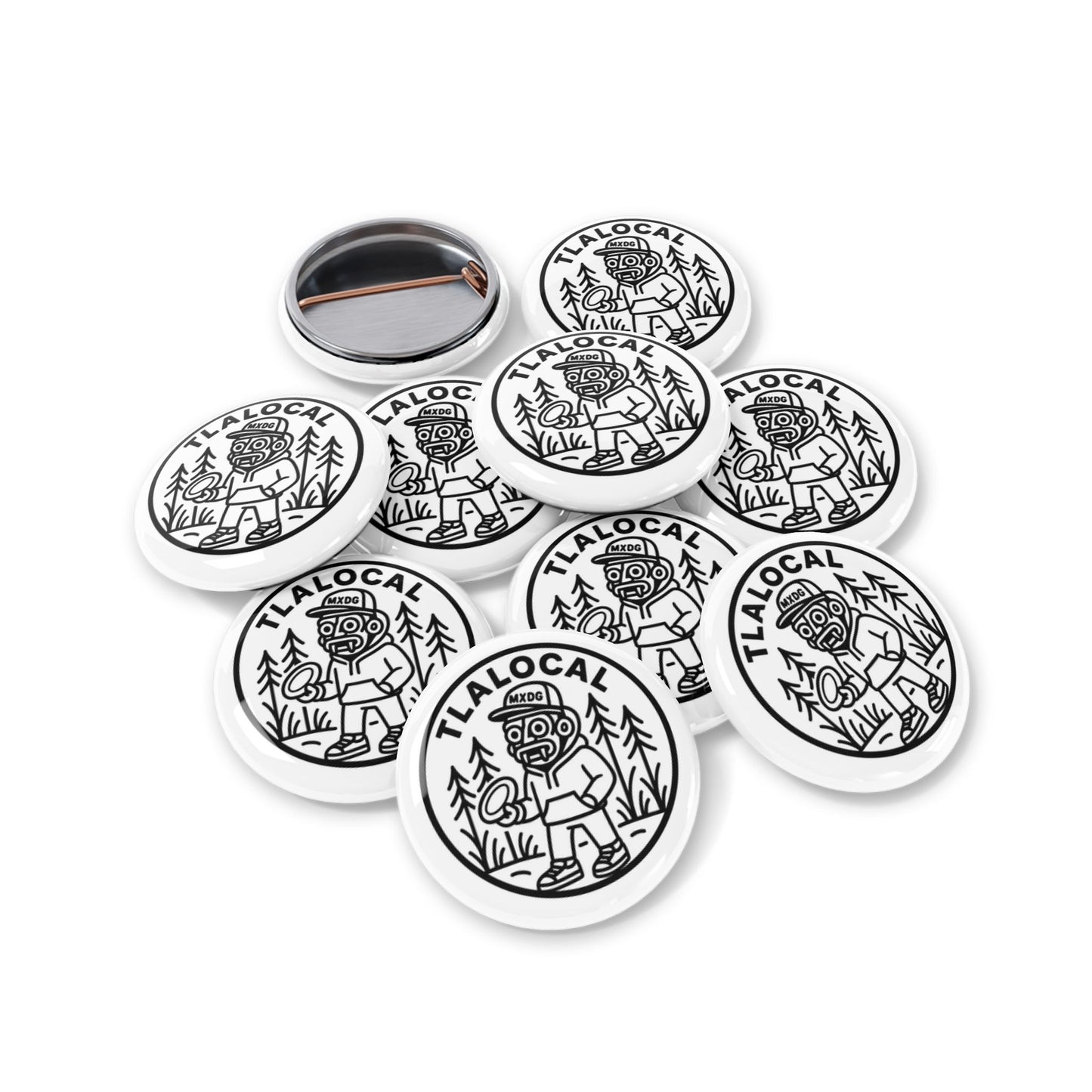 Round Pins - Tlalocal