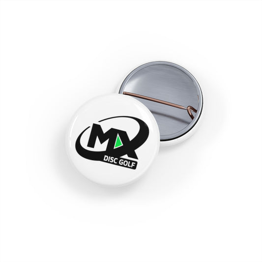 Round Pins - MX disc golf logo