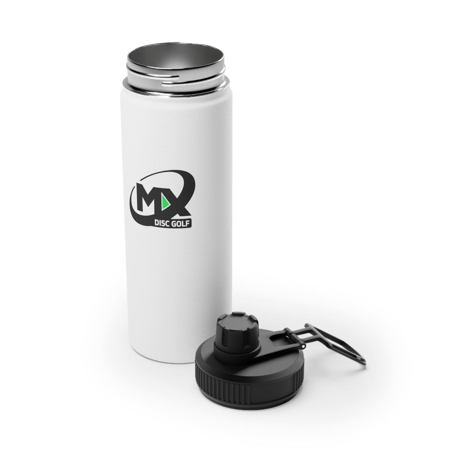Stainless Steel Water Bottle - MX disc golf logo