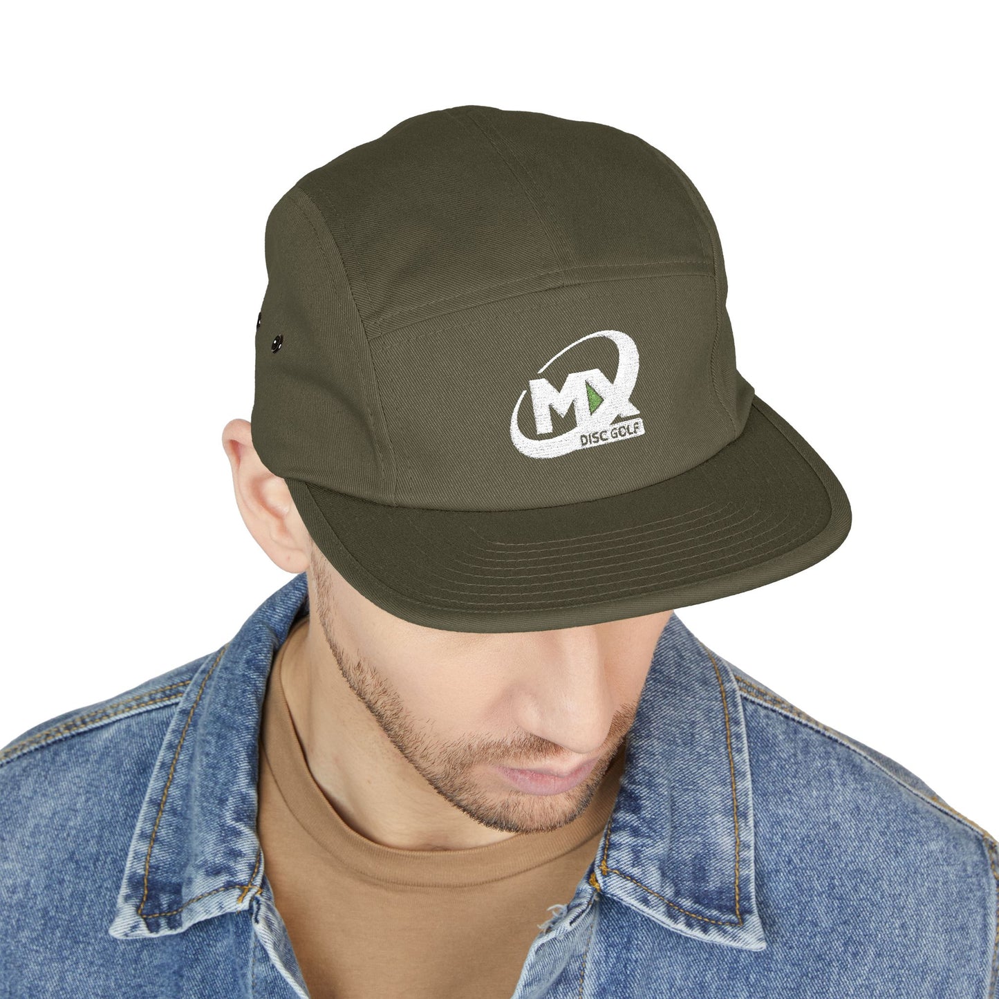 Casual Hat mx disc golf white logo