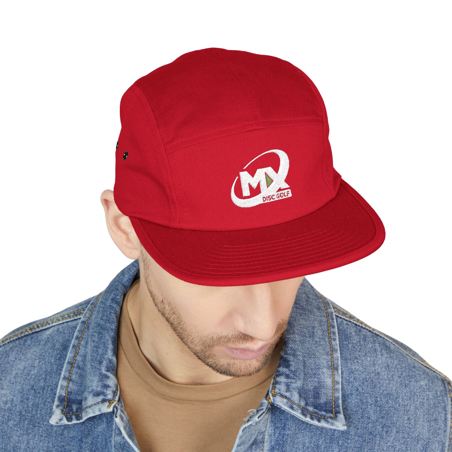 Casual Hat mx disc golf white logo