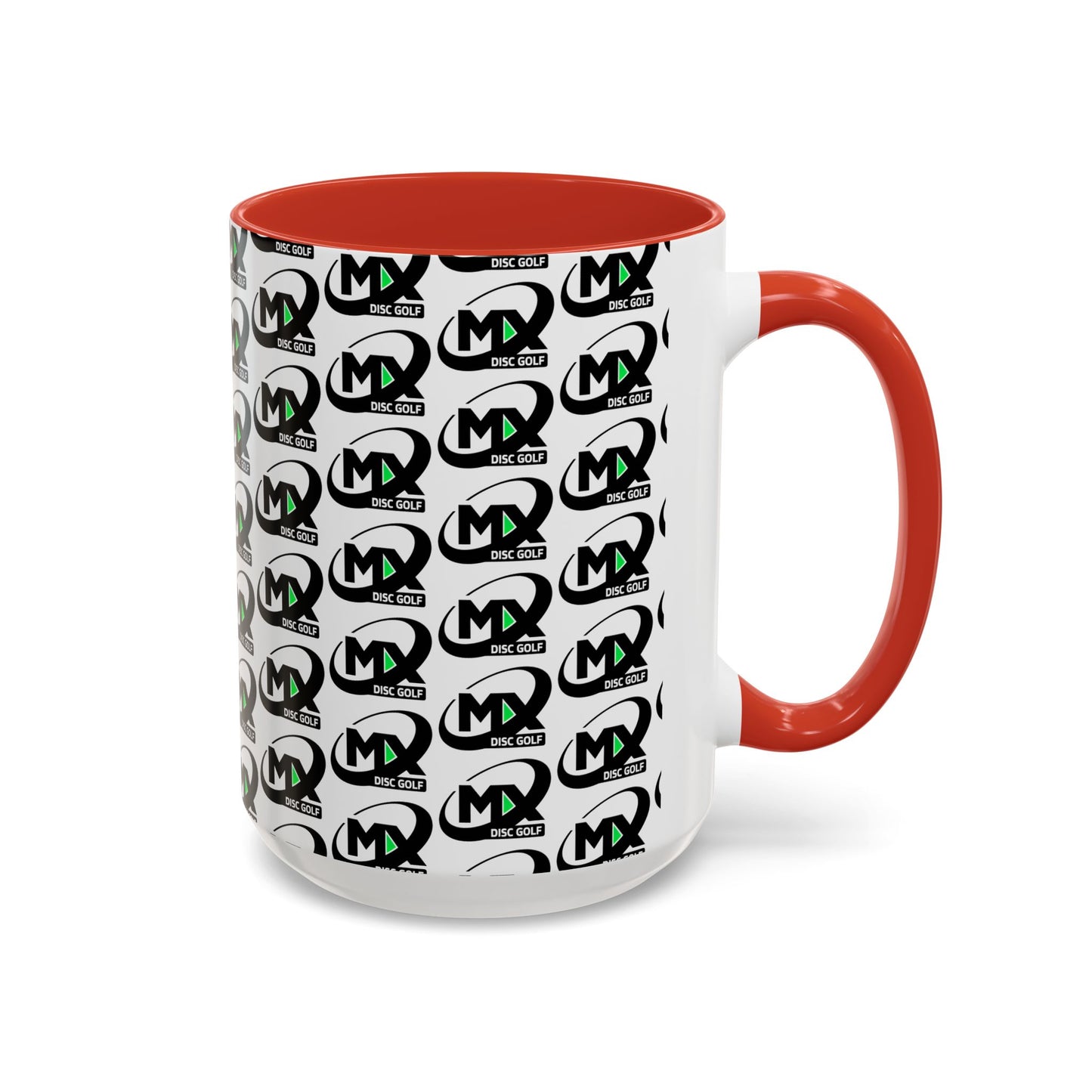 Coffee Mug MX disc golf logo