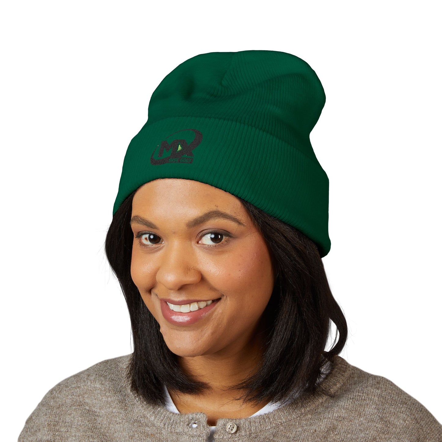 Embroidered Beanie Hat - MX disc golf logo