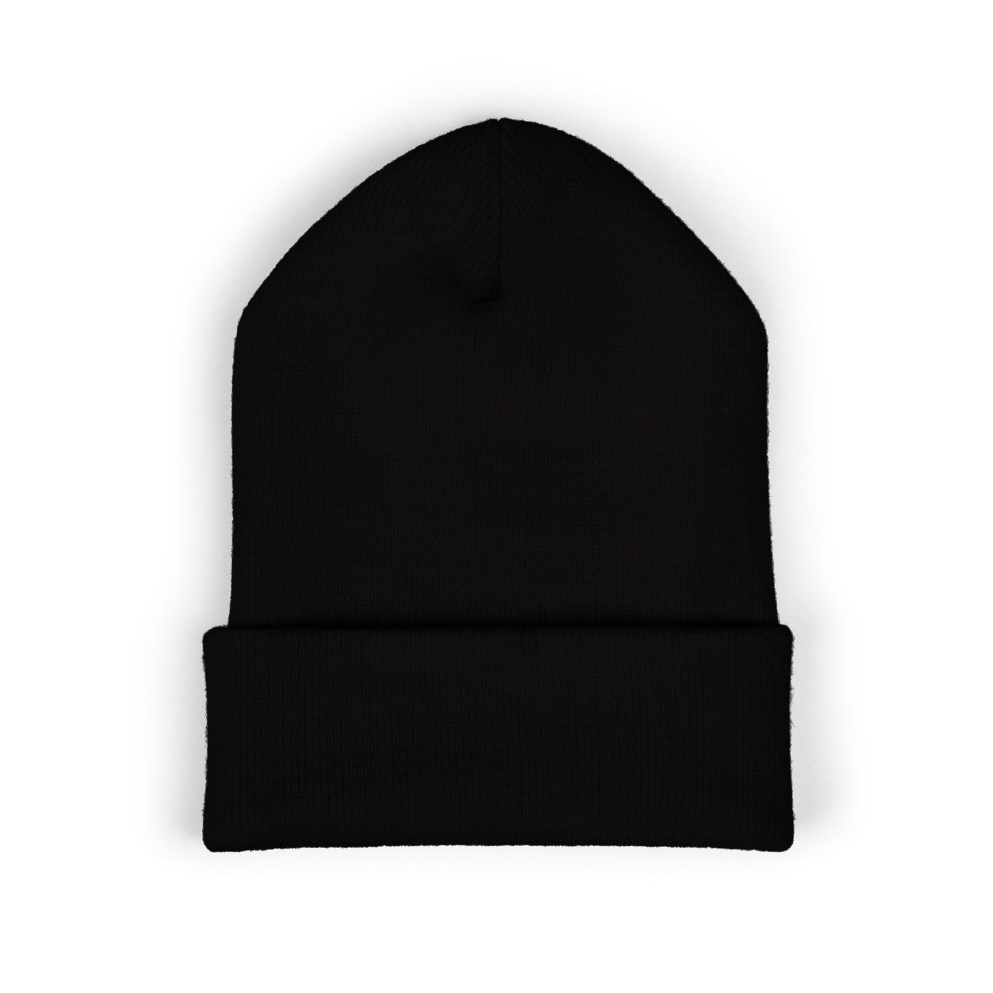 Embroidered Beanie Hat - MX disc golf white logo
