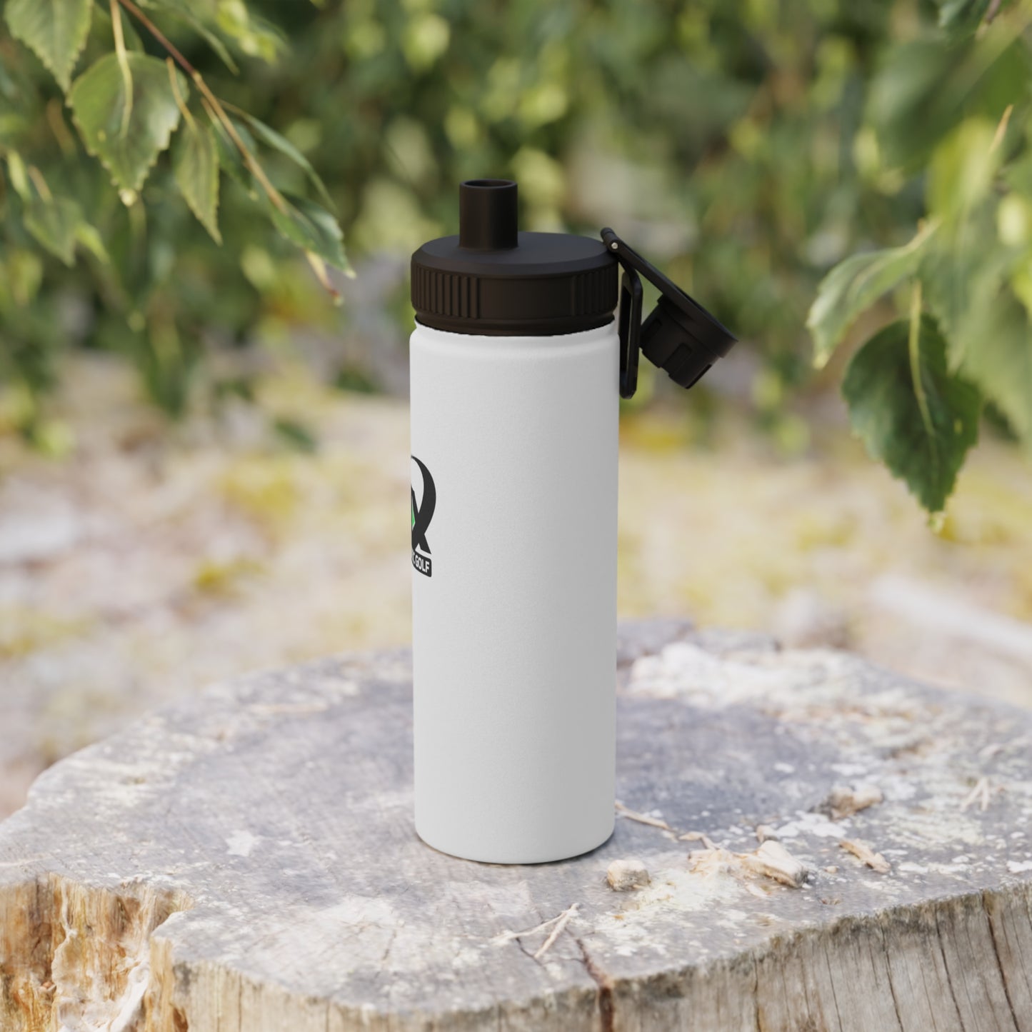 Stainless Steel Water Bottle - MX disc golf logo