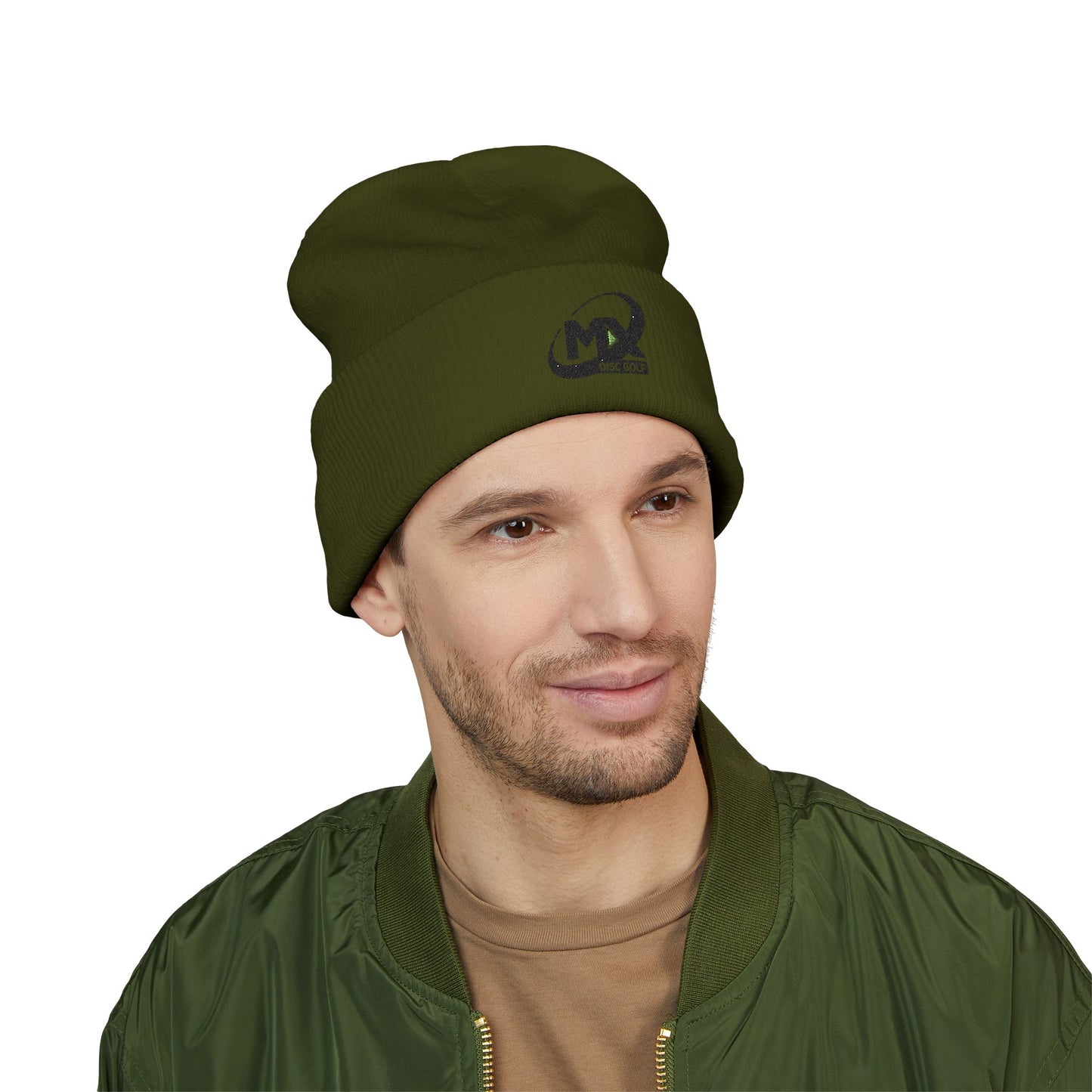 Embroidered Beanie Hat - MX disc golf logo