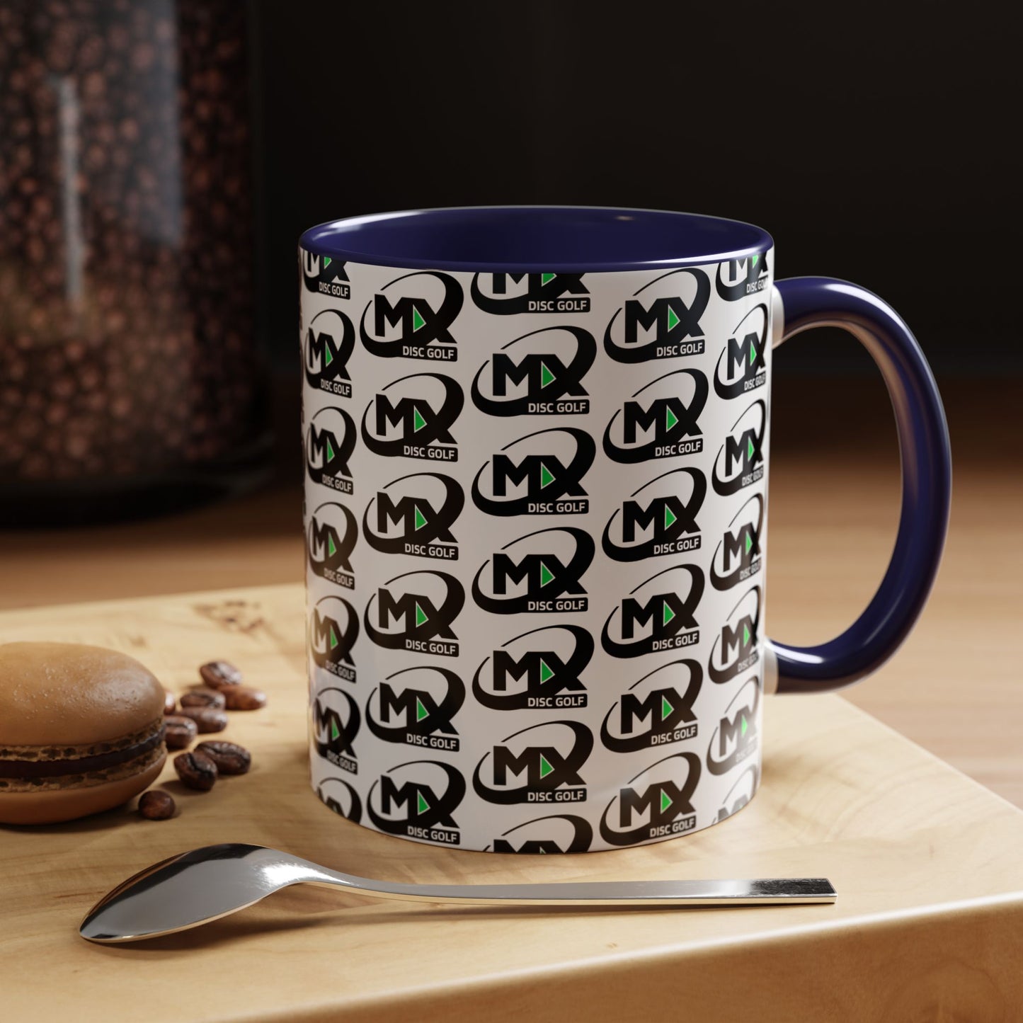 Coffee Mug MX disc golf logo