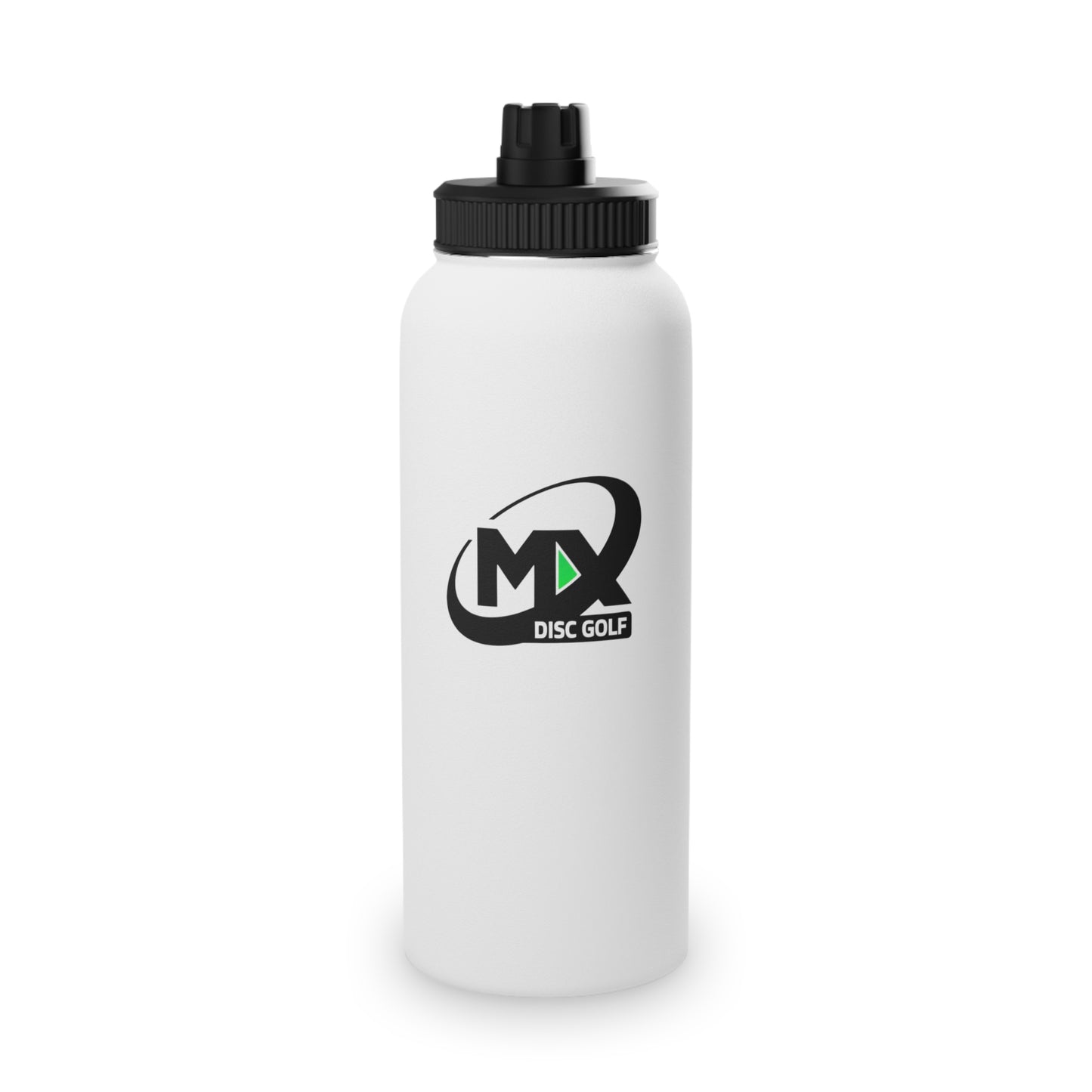 Stainless Steel Water Bottle - MX disc golf logo