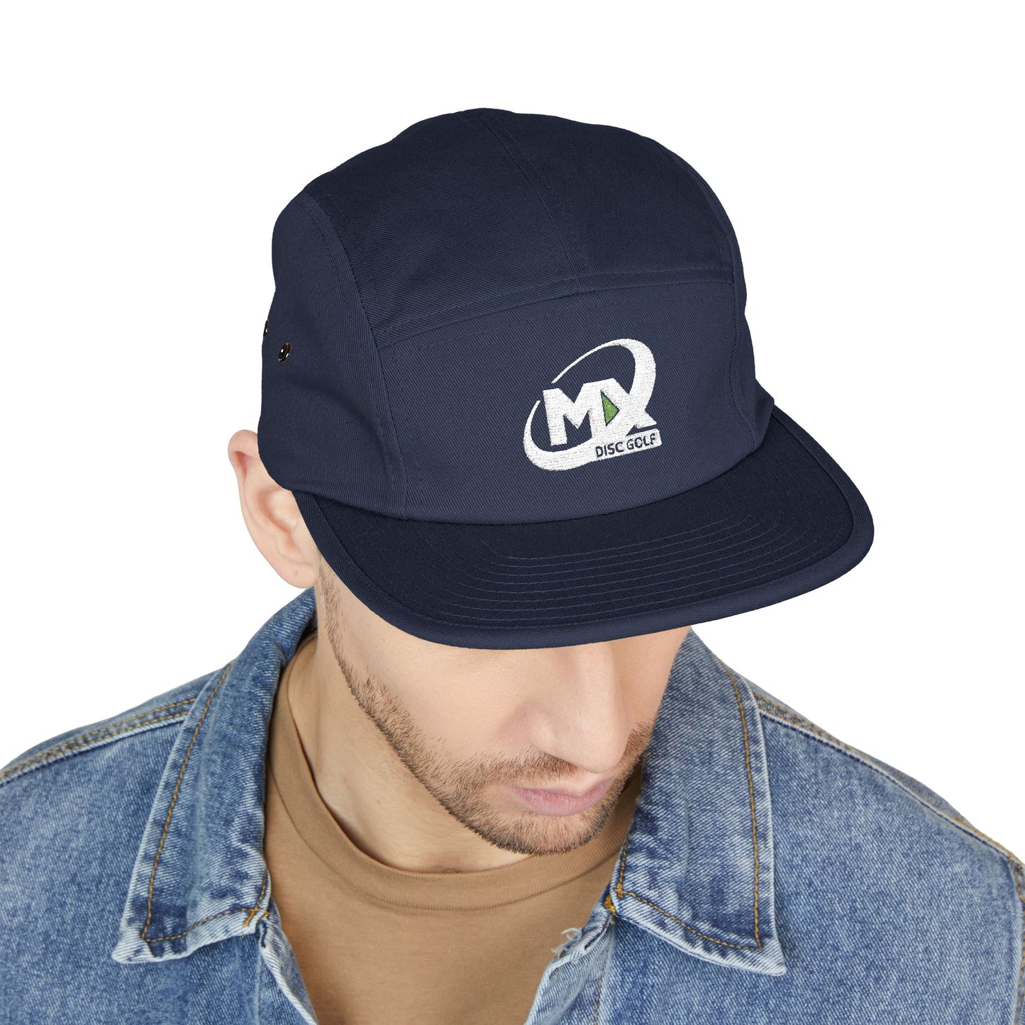 Casual Hat mx disc golf white logo