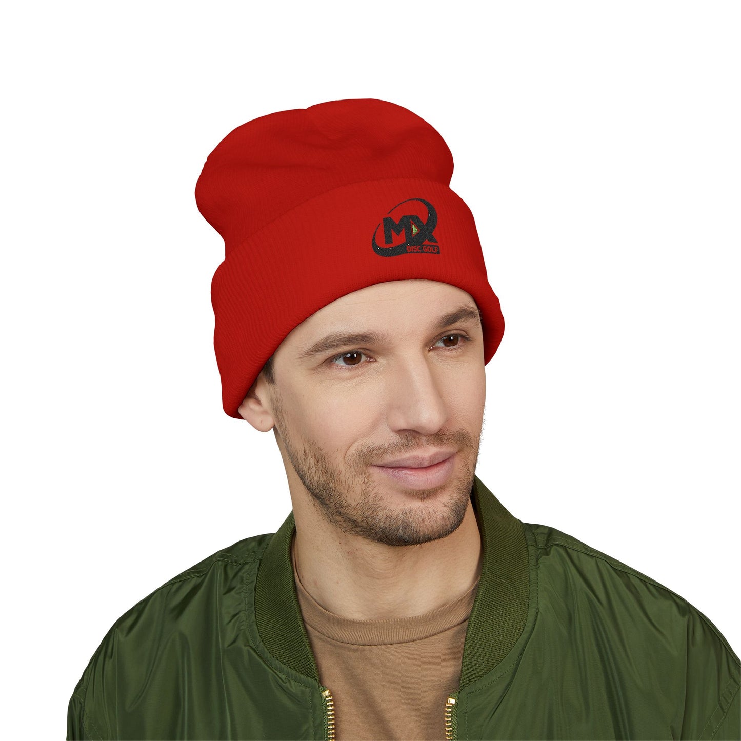 Embroidered Beanie Hat - MX disc golf logo