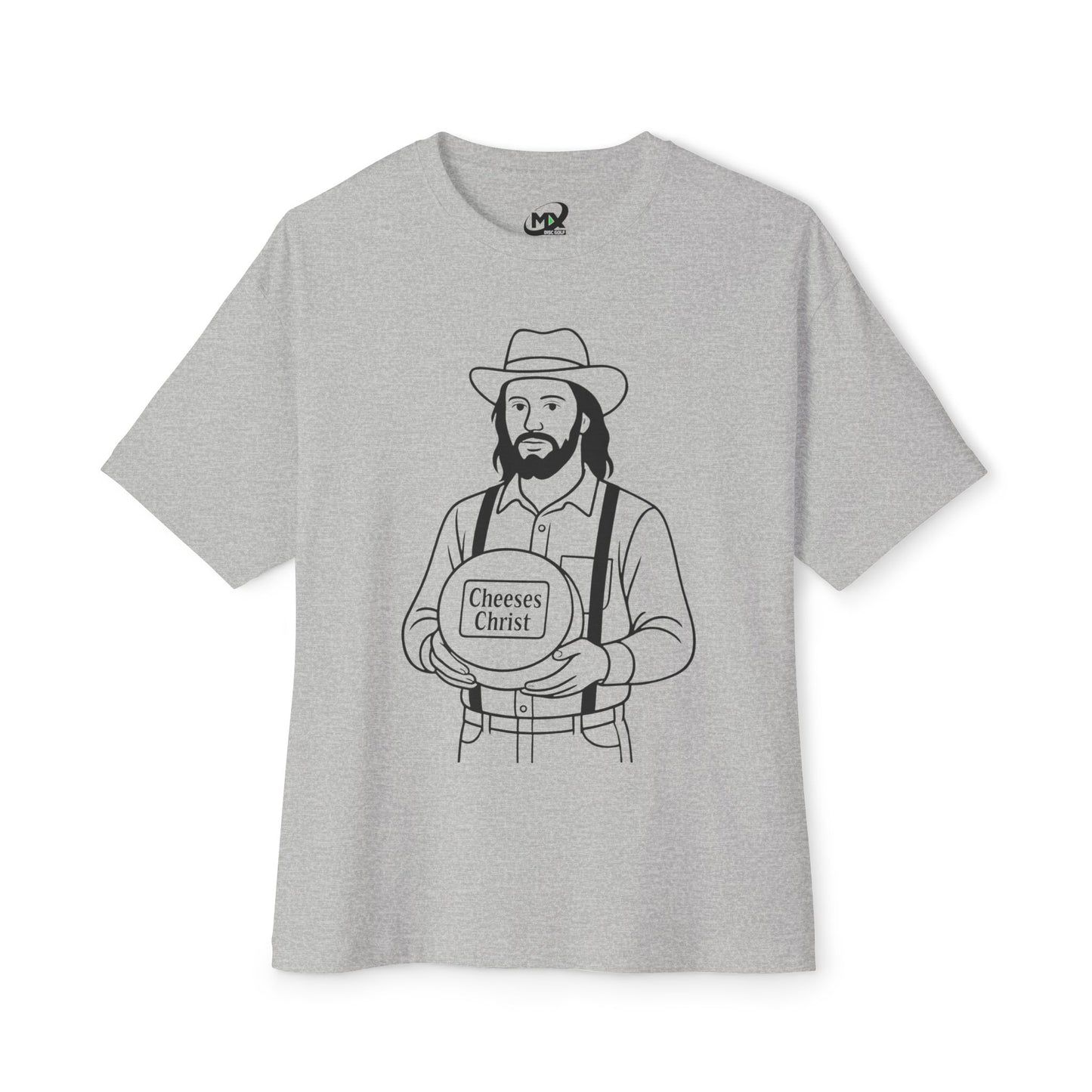 Cheeses Christ Unisex Oversized Cotton T-shirt