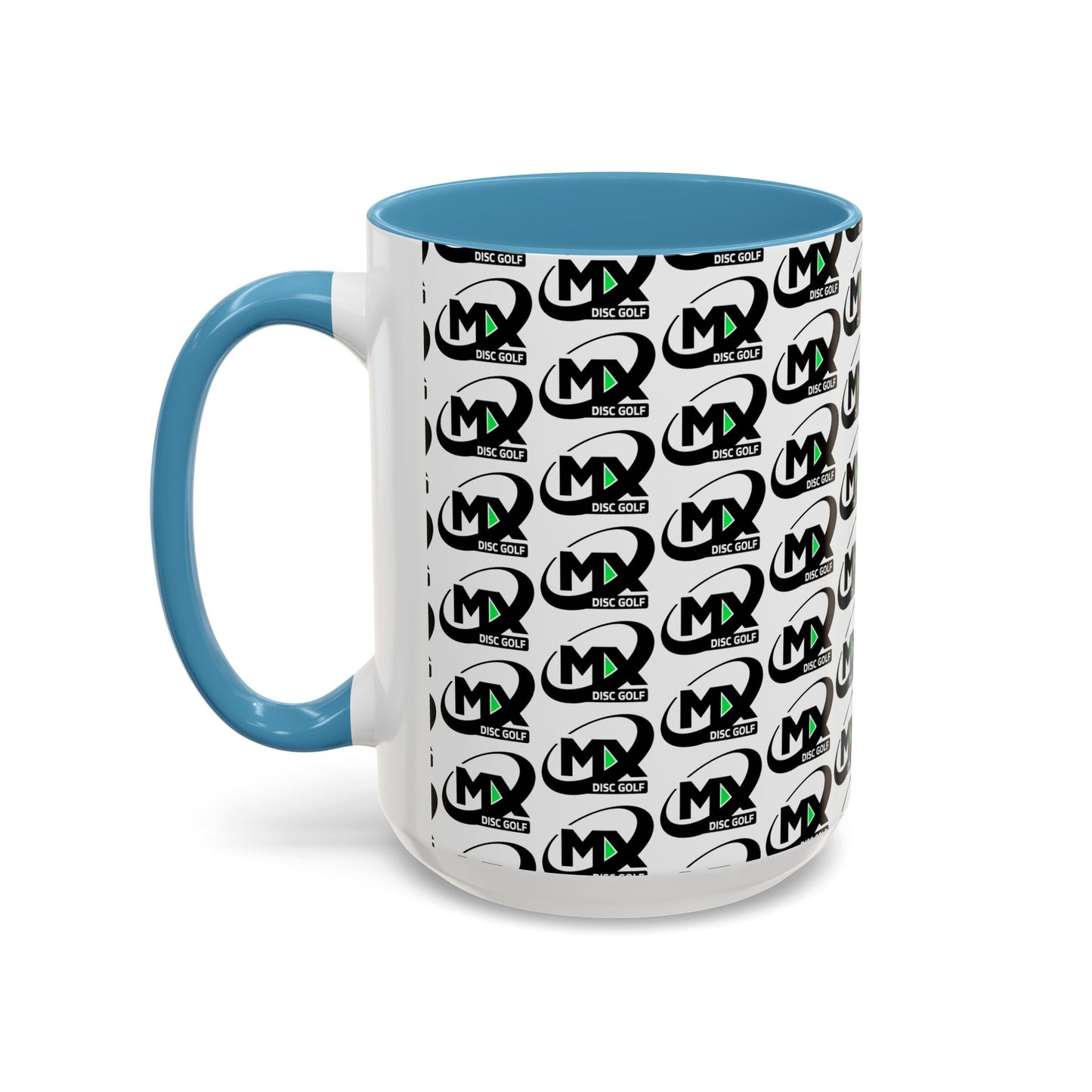 Coffee Mug MX disc golf logo