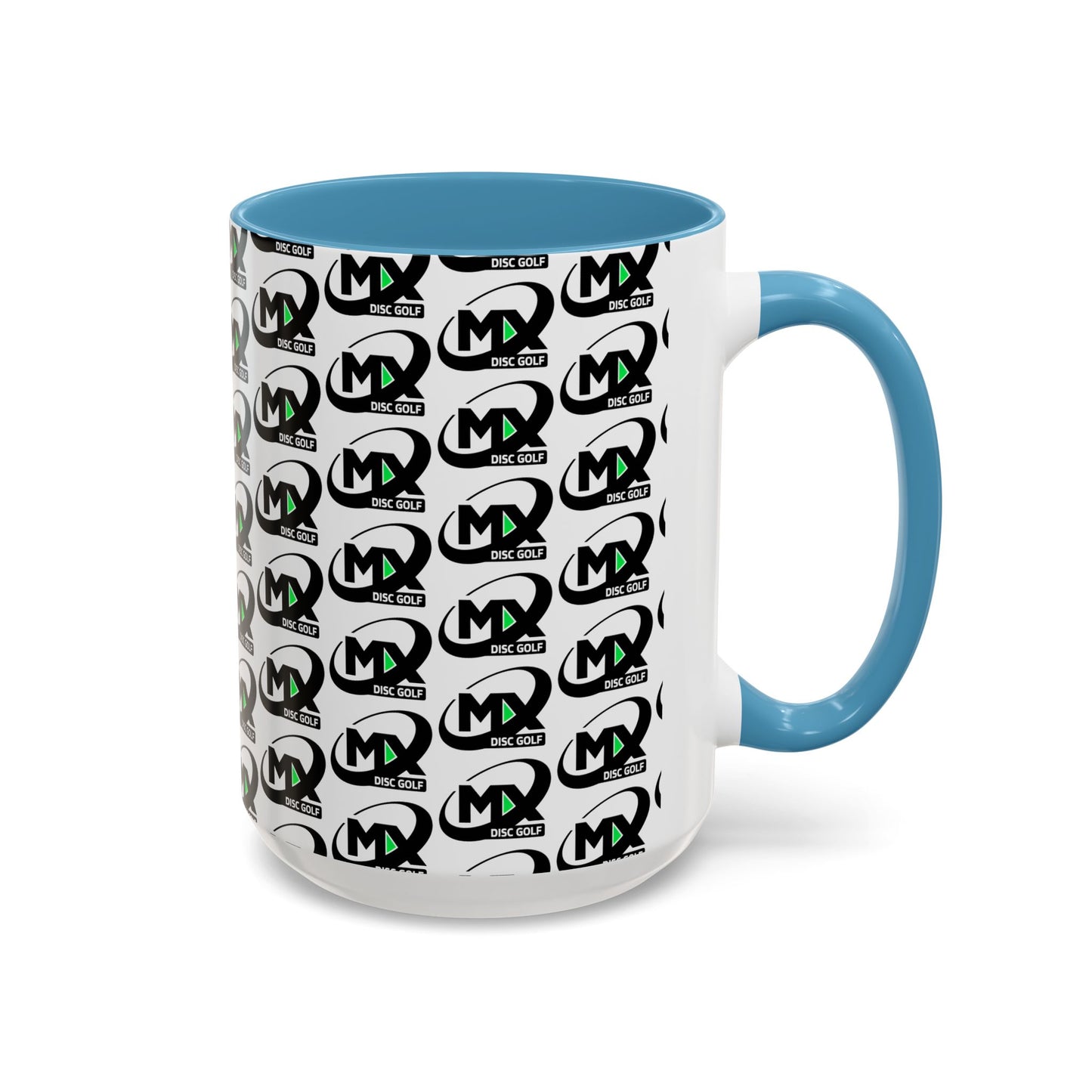 Coffee Mug MX disc golf logo
