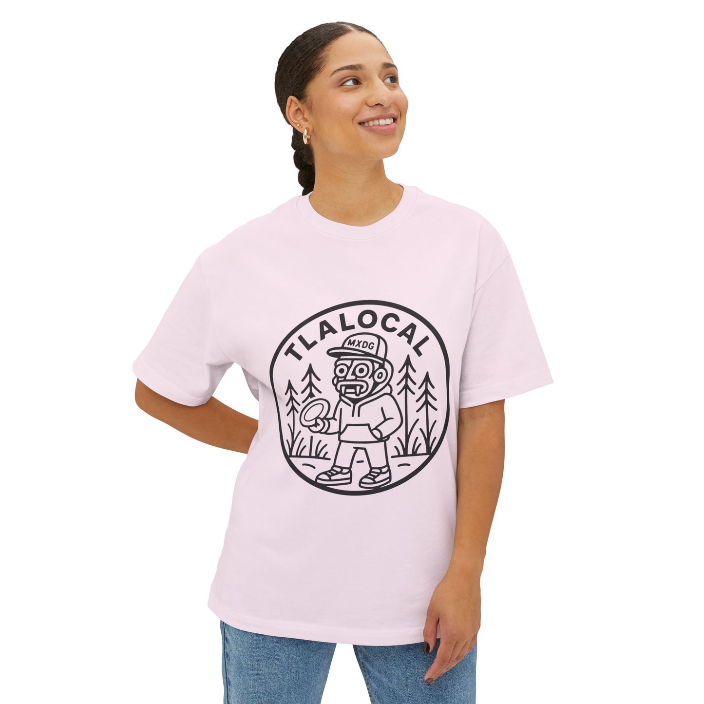 TLALOCAL - Unisex Oversized Cotton T-shirt