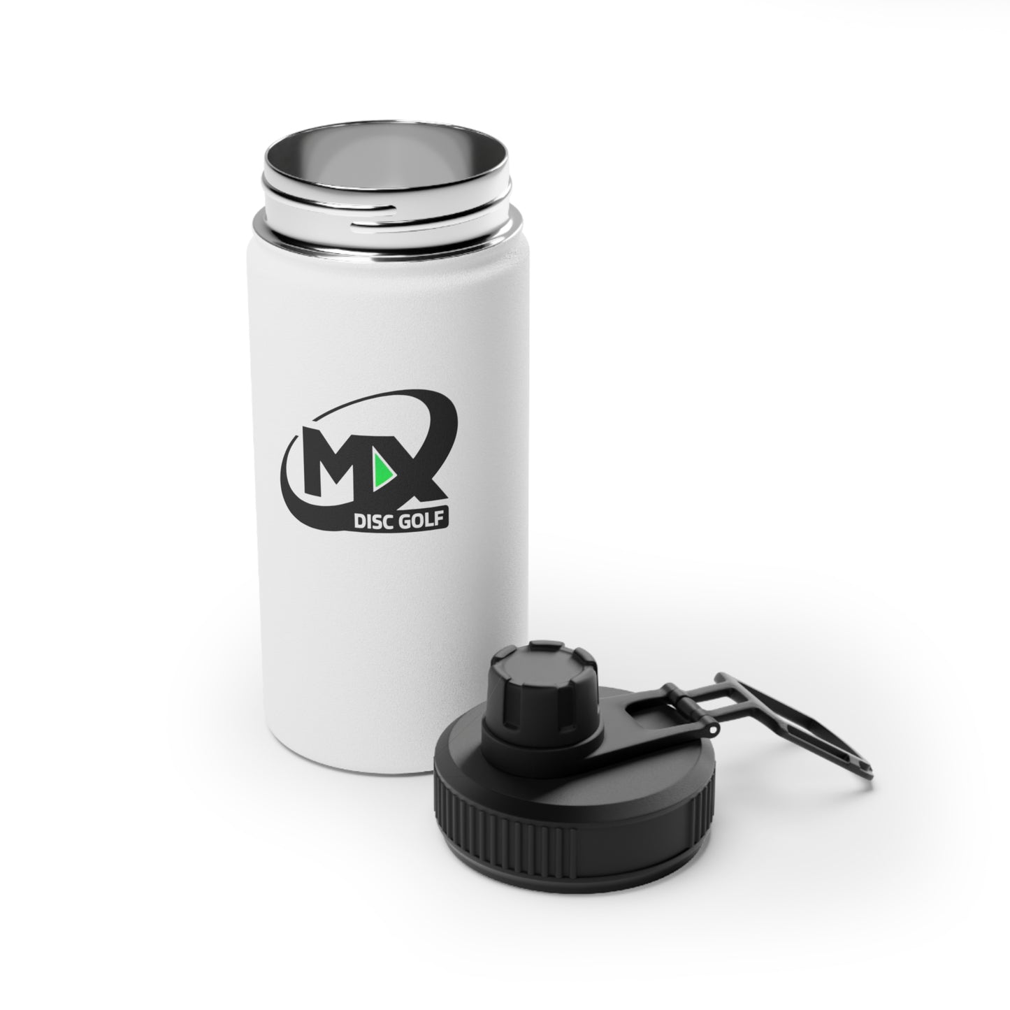Stainless Steel Water Bottle - MX disc golf logo