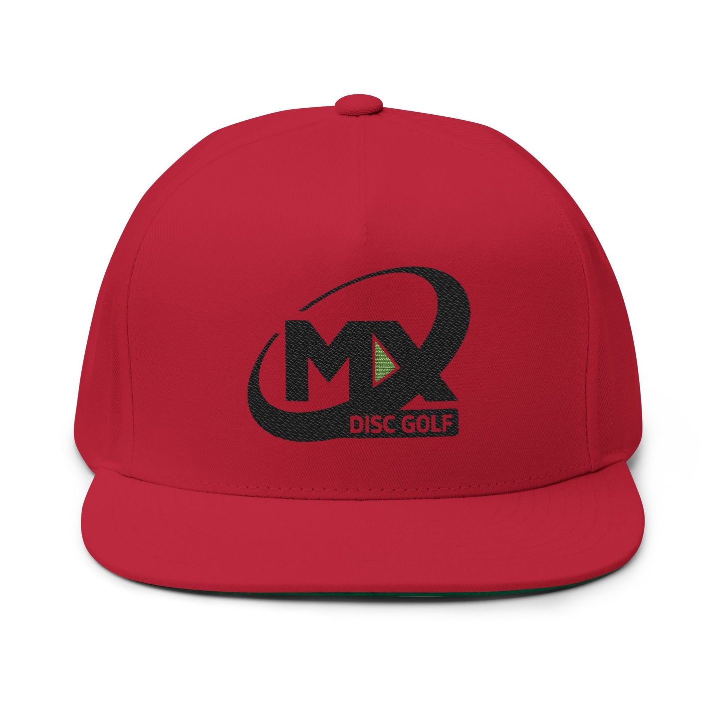 Flat Bill Cap - Embroidered Logo MX Disc Golf