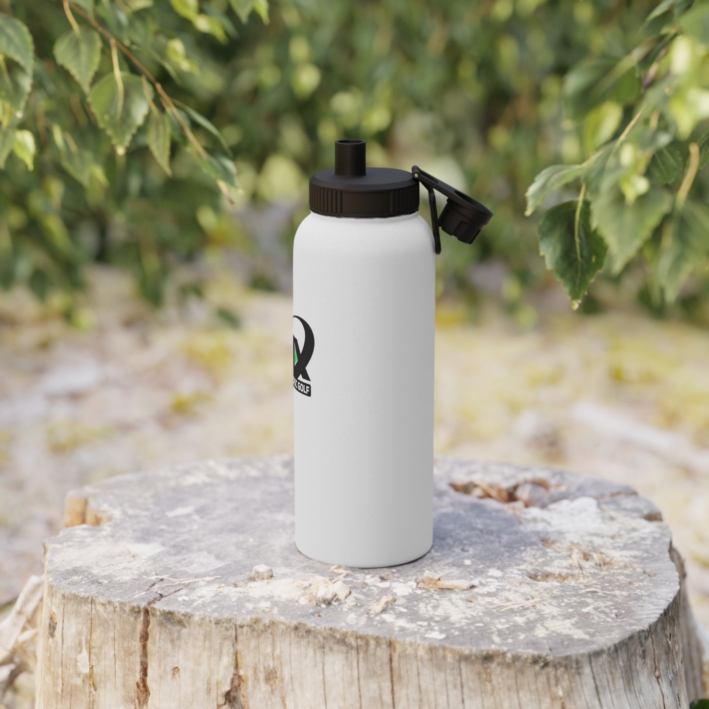 Stainless Steel Water Bottle - MX disc golf logo