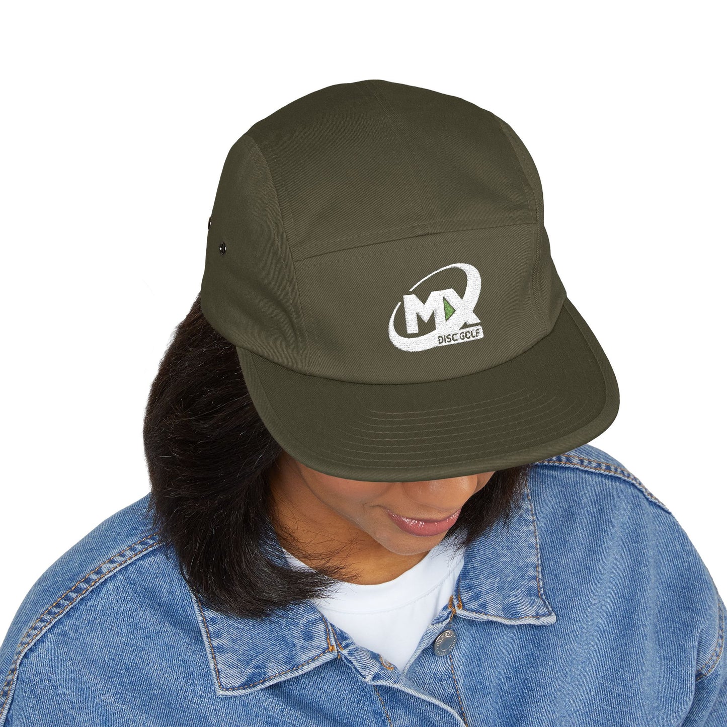 Casual Hat mx disc golf white logo