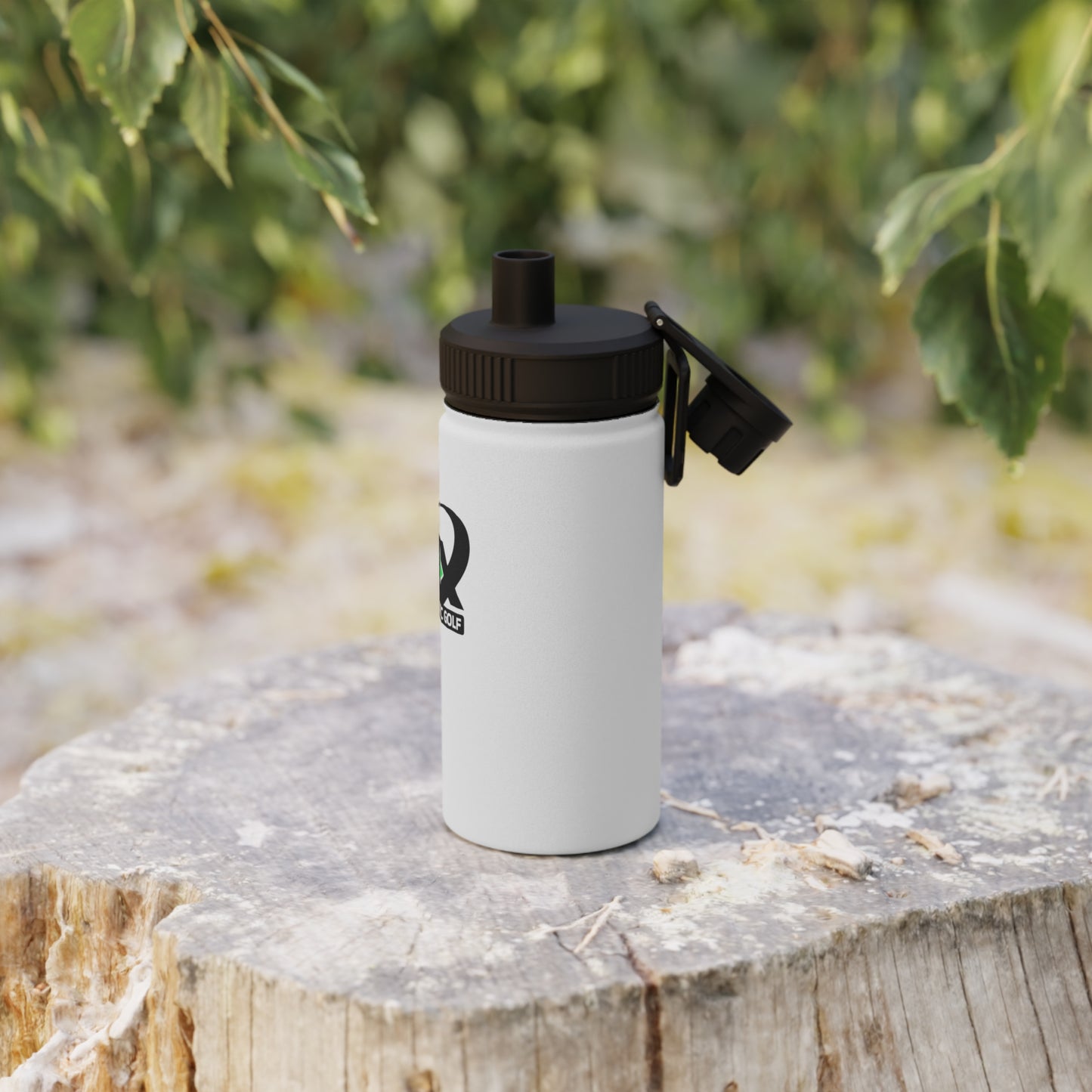 Stainless Steel Water Bottle - MX disc golf logo
