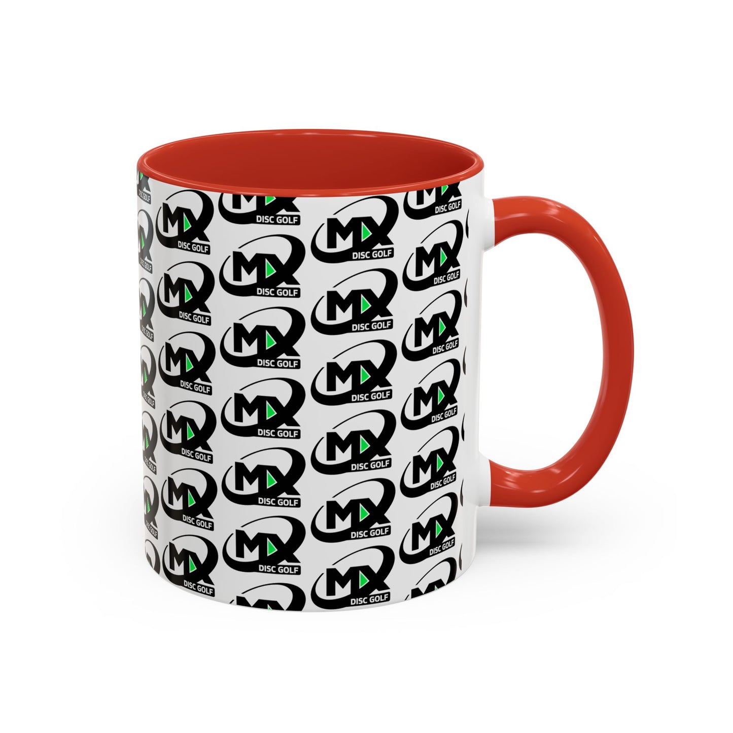 Coffee Mug MX disc golf logo