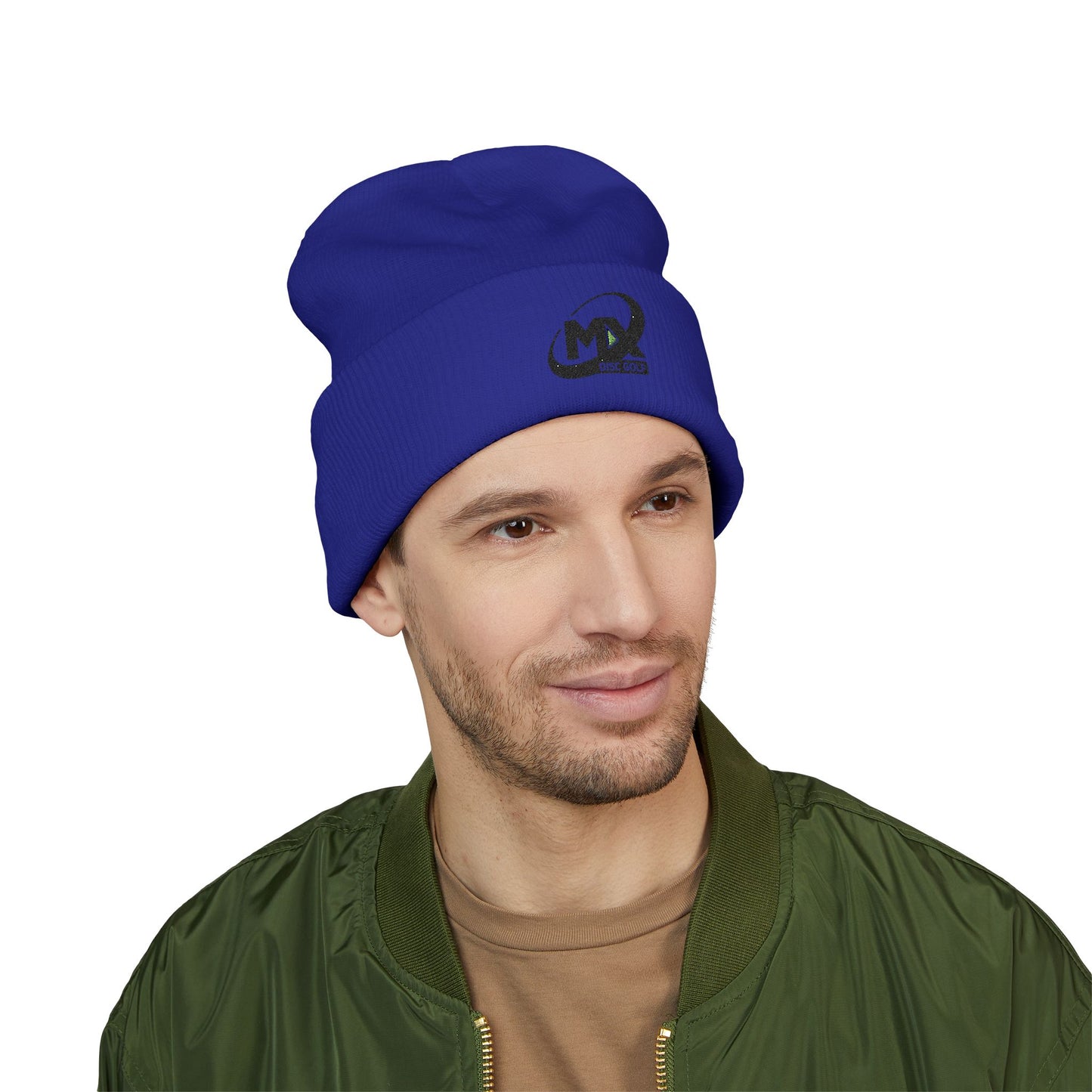 Embroidered Beanie Hat - MX disc golf logo