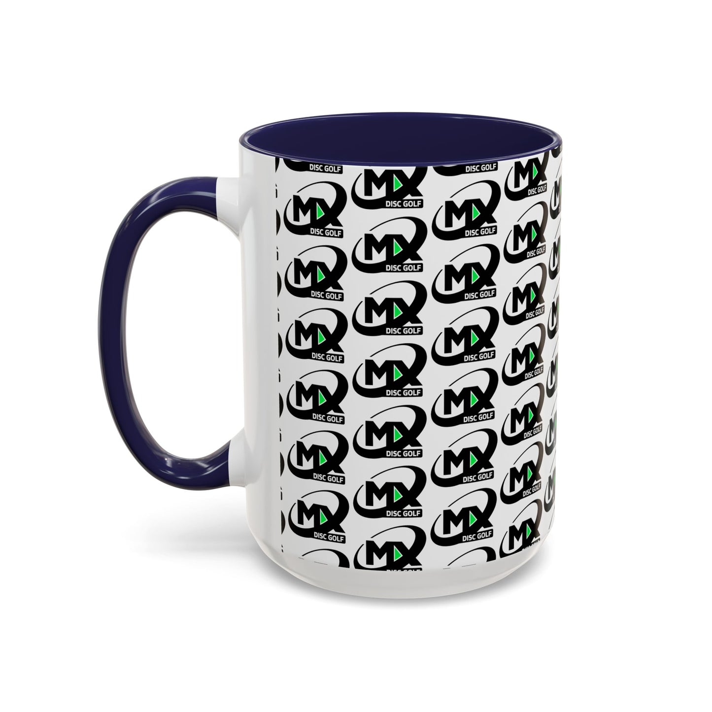 Coffee Mug MX disc golf logo
