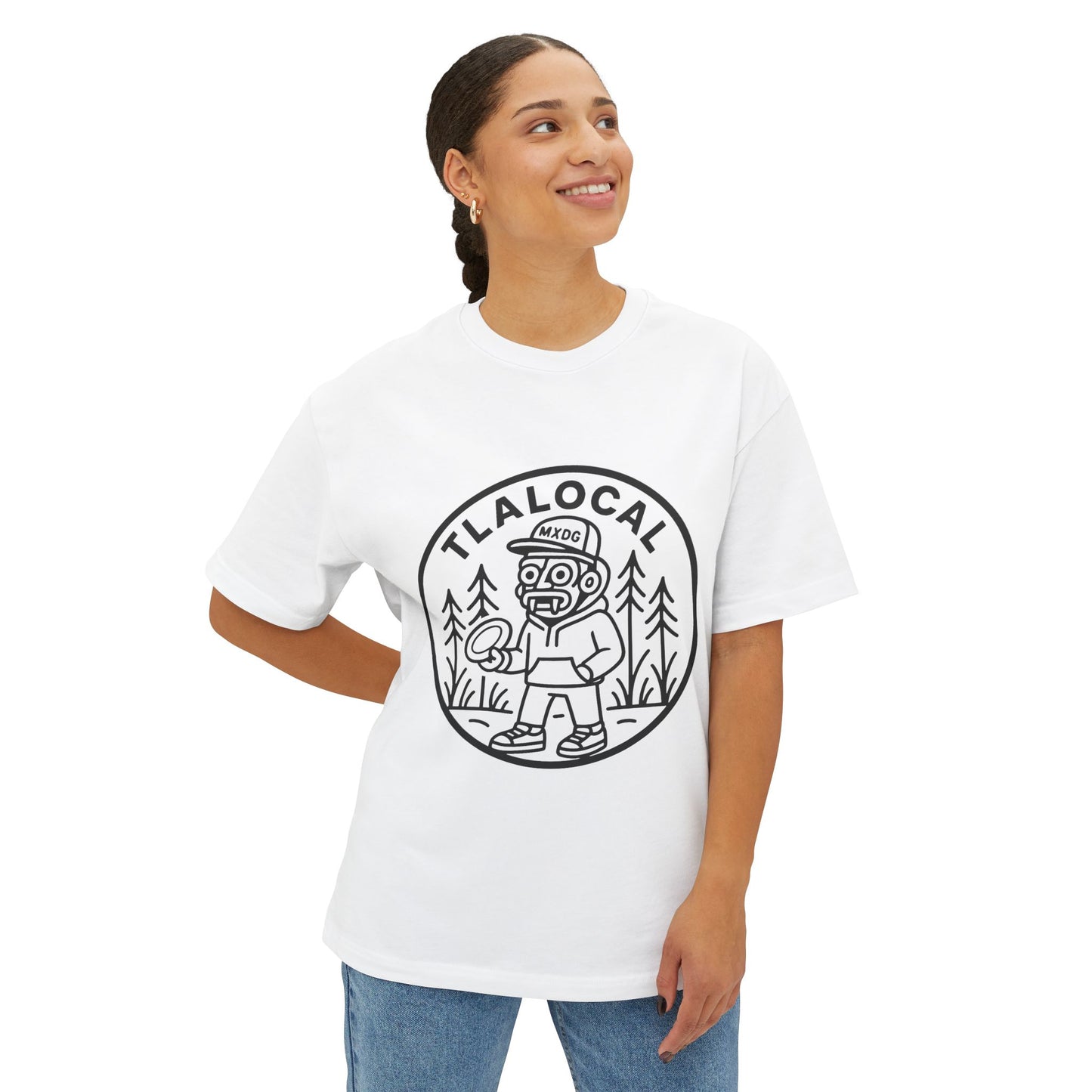 TLALOCAL - Unisex Oversized Cotton T-shirt