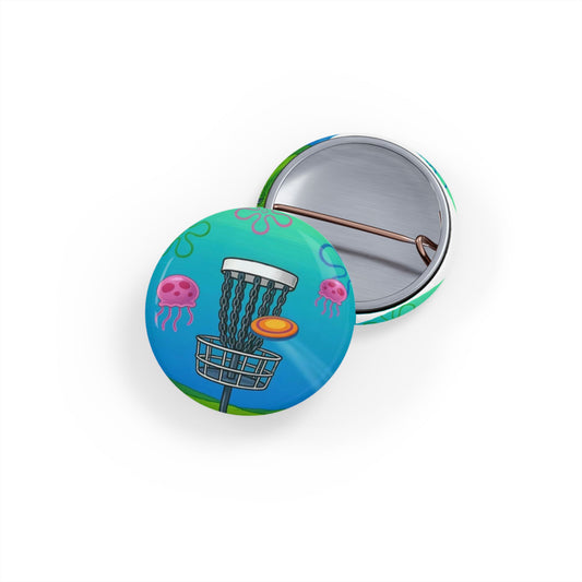 Round Pins - Disc Golf jellyfish