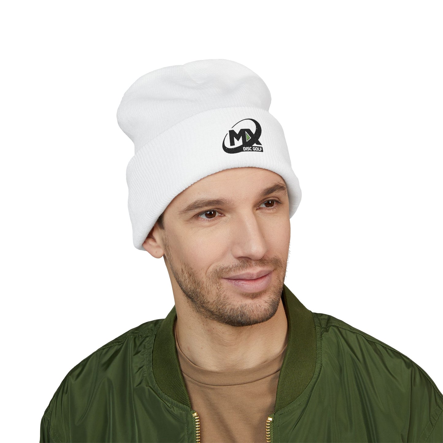 Embroidered Beanie Hat - MX disc golf logo