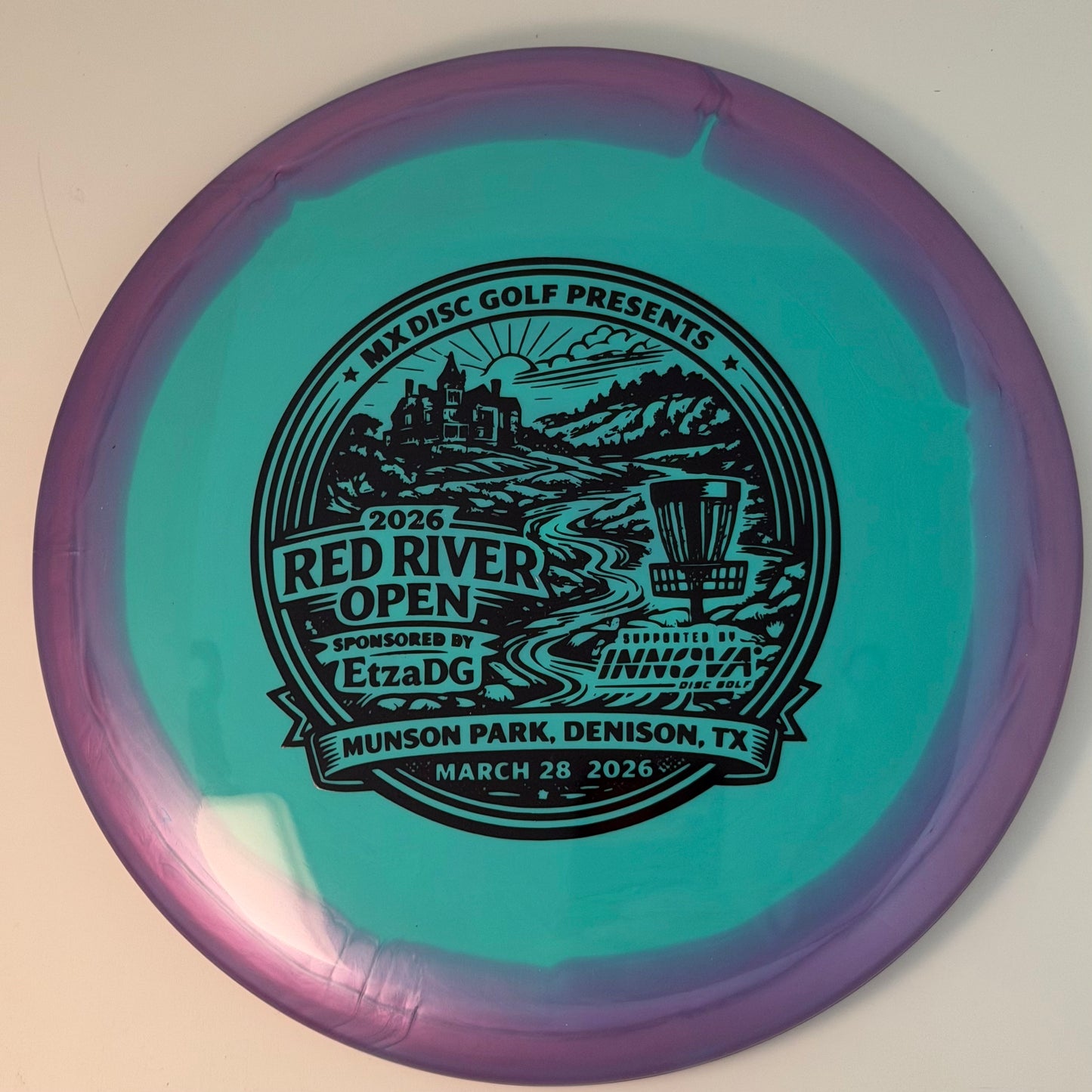 Innova FOX • Halo Star plastic • 180 g (Purple/Green)