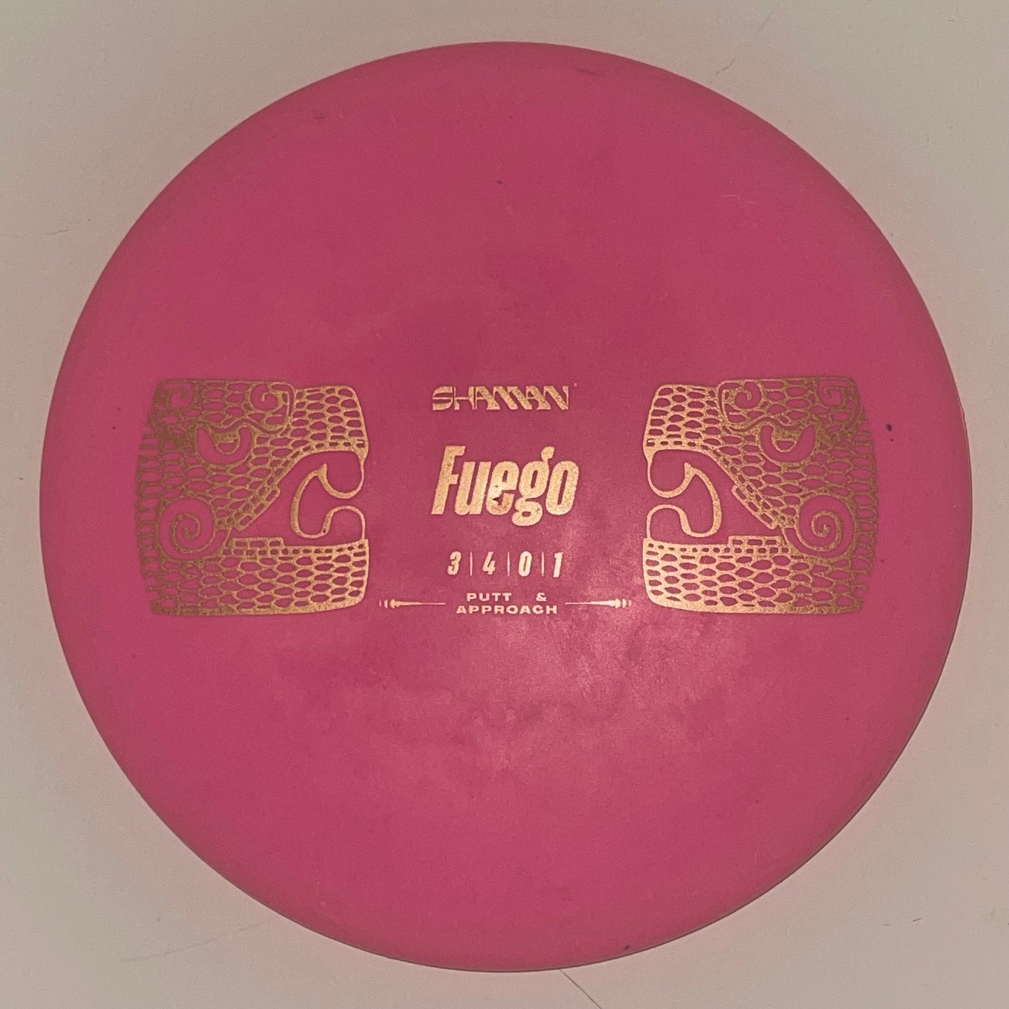 Shaman FUEGO • (First ever PDGA approved disc from Mexico)